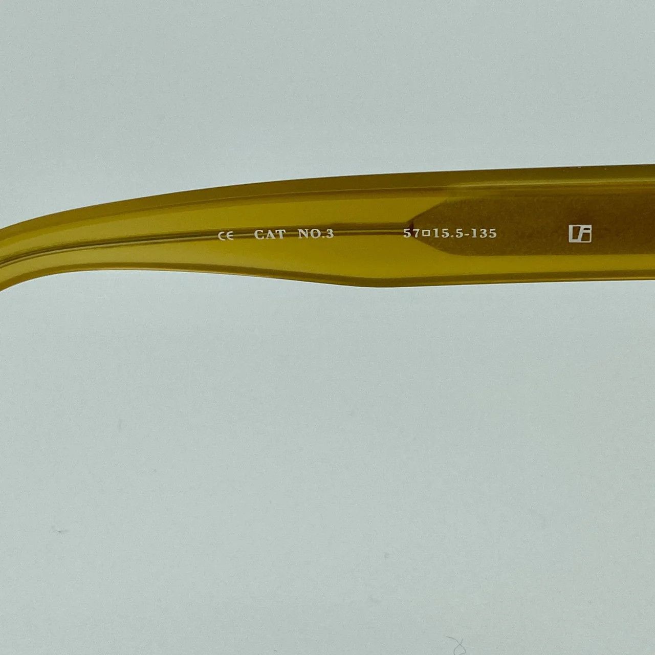 Ann Demeulemeester Ann Demeulemeester Sunglasses Honey Orange and Green Size ONE SIZE - 7 Thumbnail