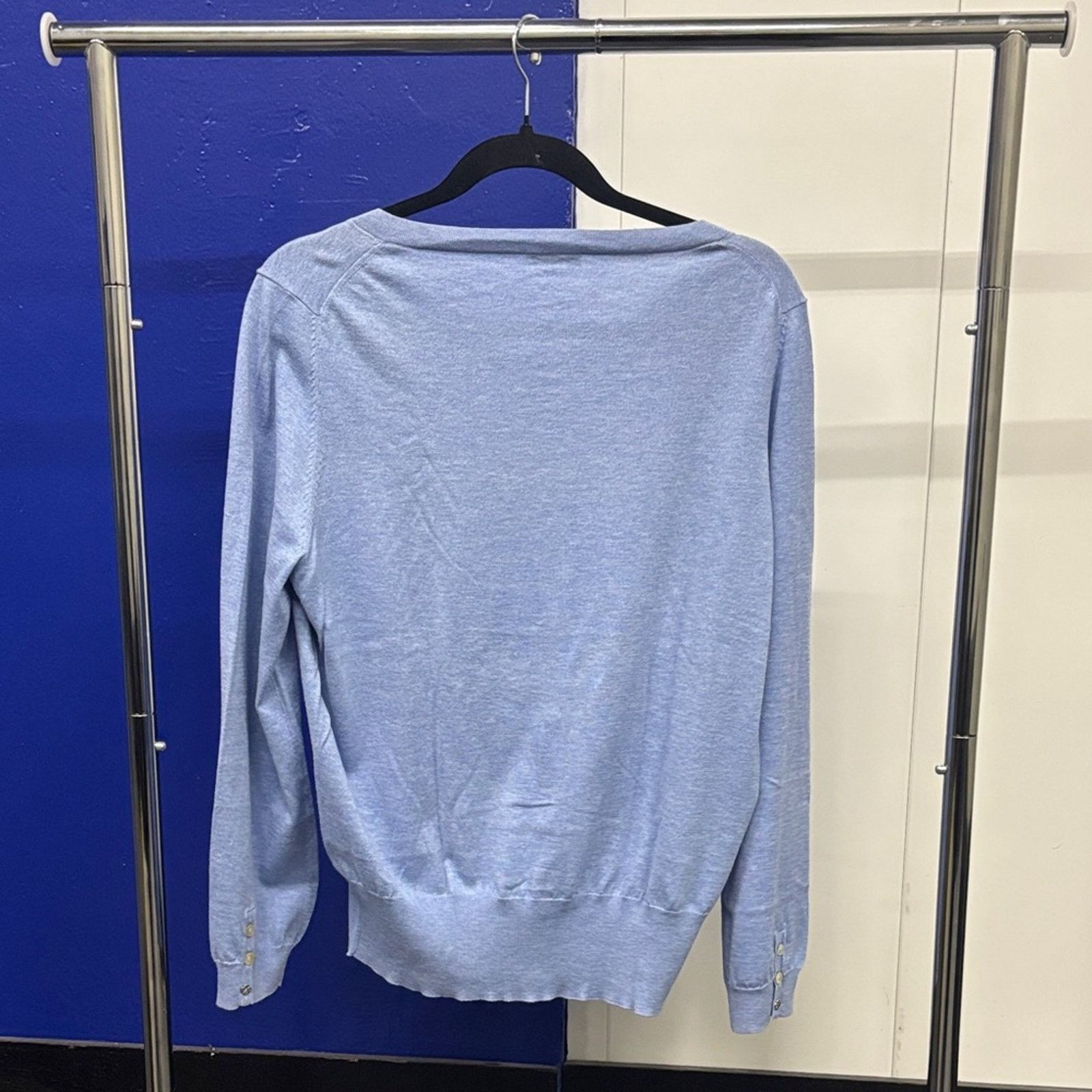 Other Van Laack Elegant Light Blue Women's Cardigan Size S Size S / US 4 / IT 40 - 5 Thumbnail
