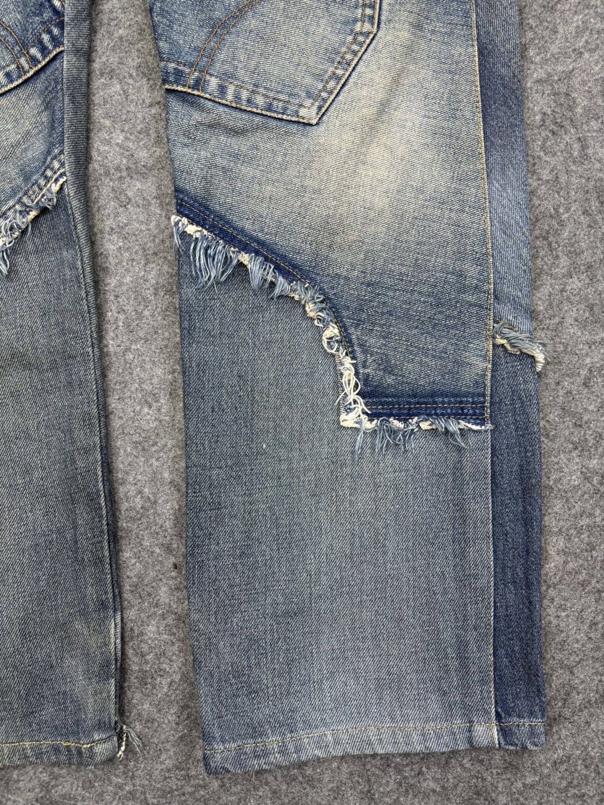 20471120 Archival AW2000 20471120 PAPER RECYCLED DENIM F773 Size US 32 / EU 48 - 9 Thumbnail