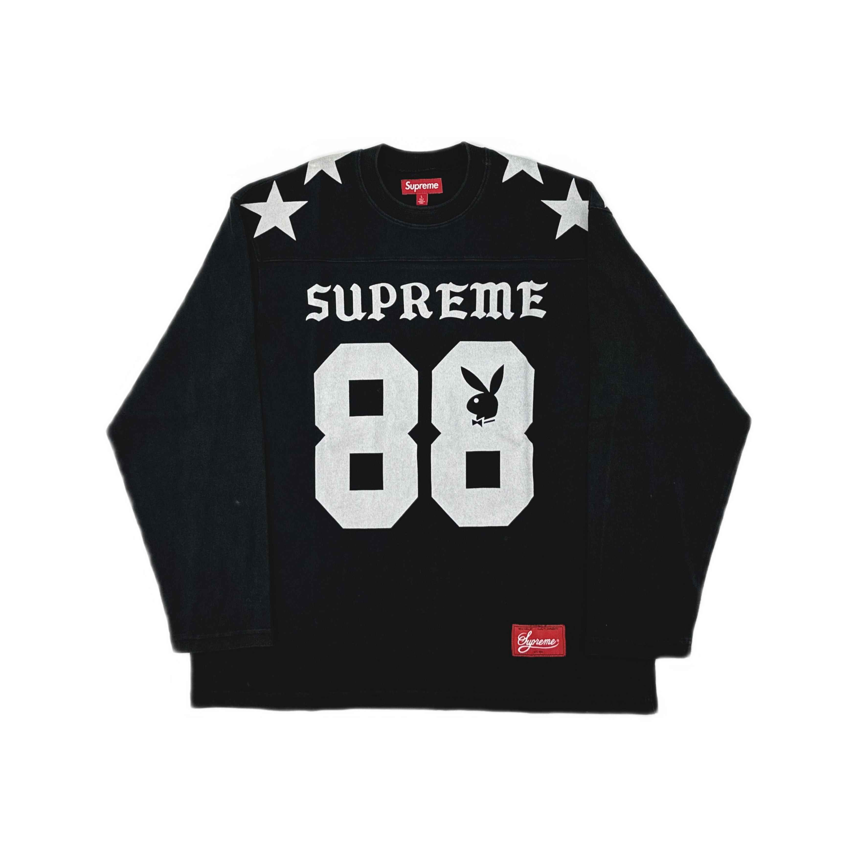 Supreme Supreme x Playboy 88 Jersey Black Size L Size US L / EU 52-54 / 3 - 1 Thumbnail
