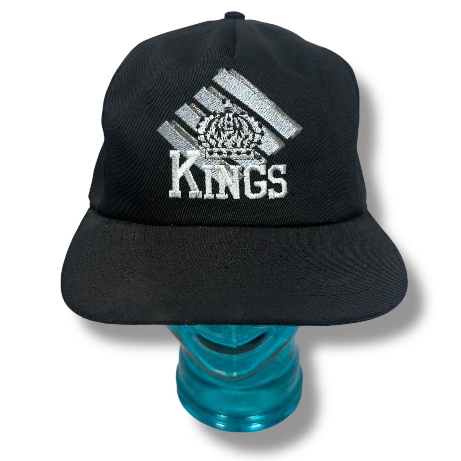 American Needle VTG CCM American Needle Los Angeles LA Kings Cap Black Hat Size ONE SIZE - 1 Thumbnail