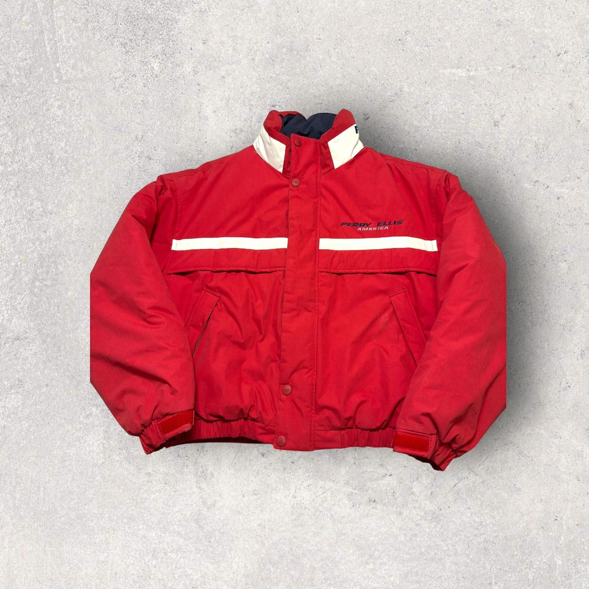 Perry Ellis × Vintage Vintage Perry Ellis America jacket Size US XXL / EU 58 / 5 - 1 Thumbnail