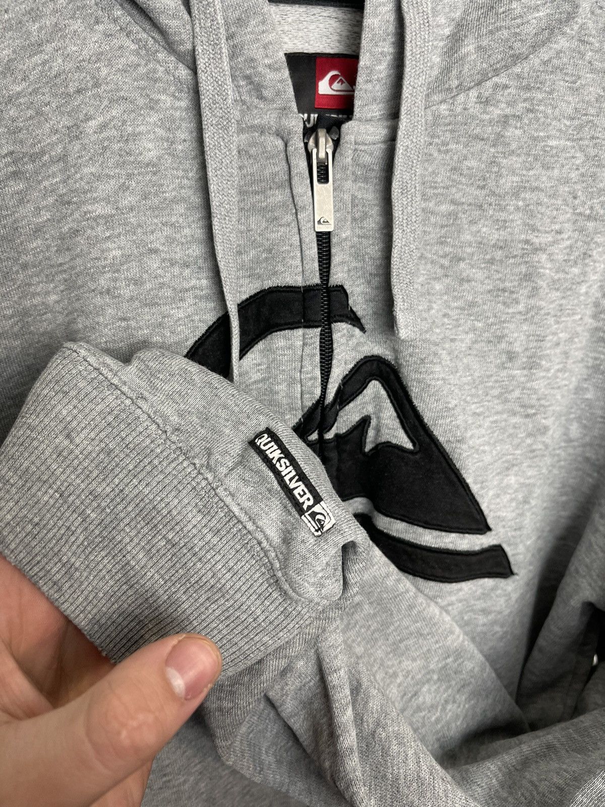 Other Vintage Y2K Quiksilver zip up hoodie big logo size S Size US S / EU 44-46 / 1 - 3 Thumbnail