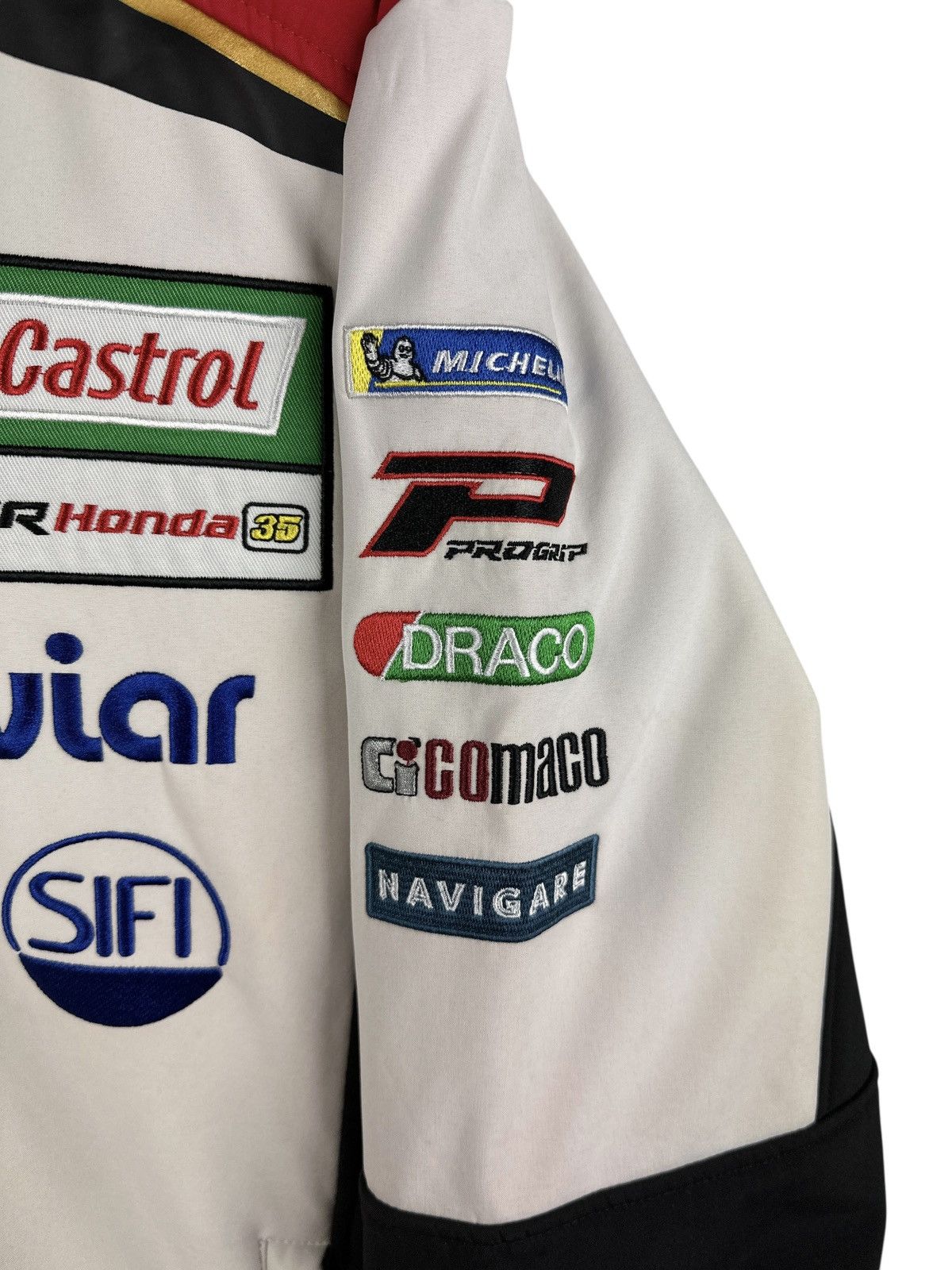 Honda Vintage LCR Honda Team Soft Shell Full Zip Racing Jacket Size US L / EU 52-54 / 3 - 4 Thumbnail
