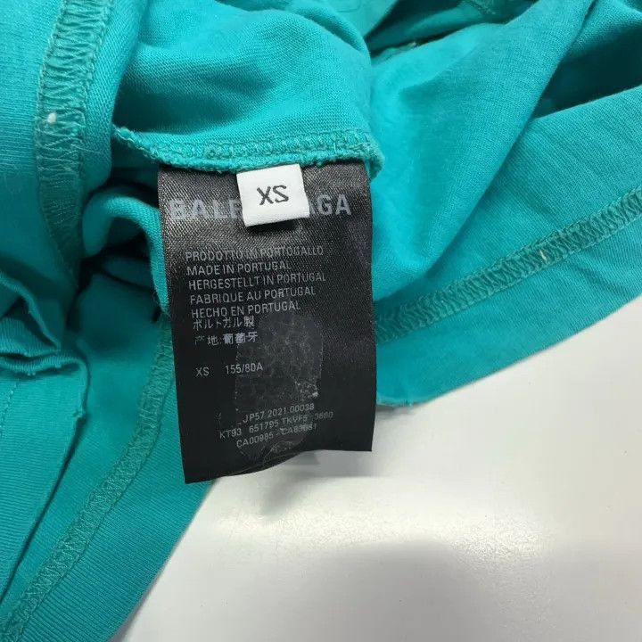 Balenciaga Balenciaga Balenciaga Distressed Logo Oversized TShirt -25 Size US XS / EU 42 / 0 - 4 Thumbnail