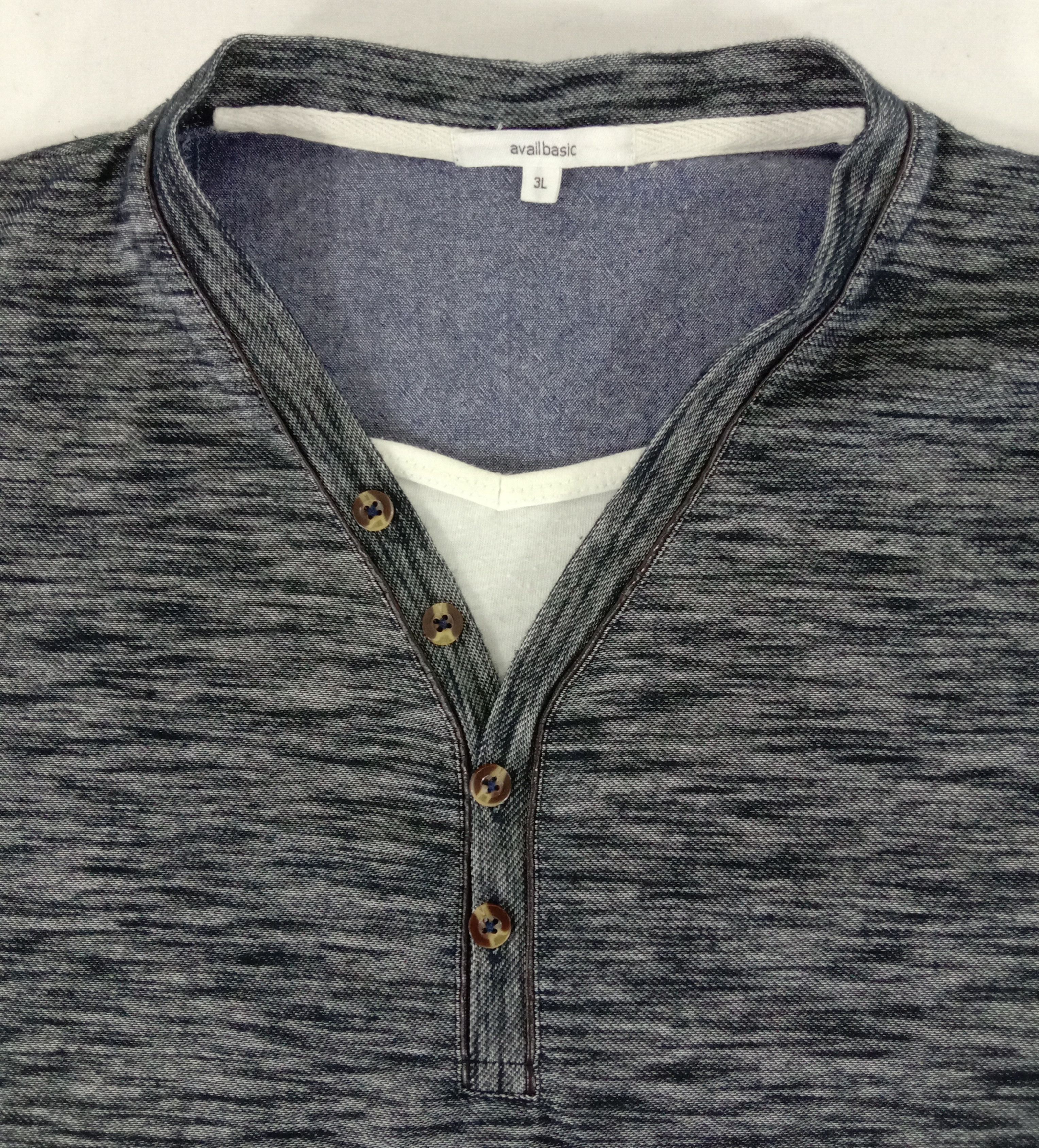 Japanese Brand Vintage Avail Basic V Neck T Shirt Size US L / EU 52-54 / 3 - 2 Thumbnail
