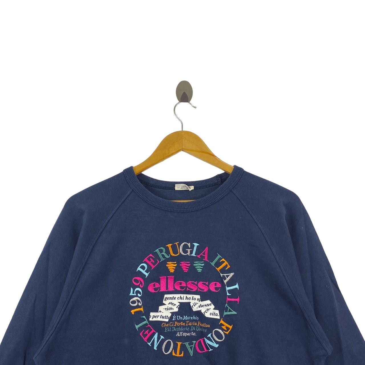 Ellesse Vintage ELLESSE PERUGIA ITALY Fondatonel Sweatshirt Size M / US 6-8 / IT 42-44 - 3 Thumbnail