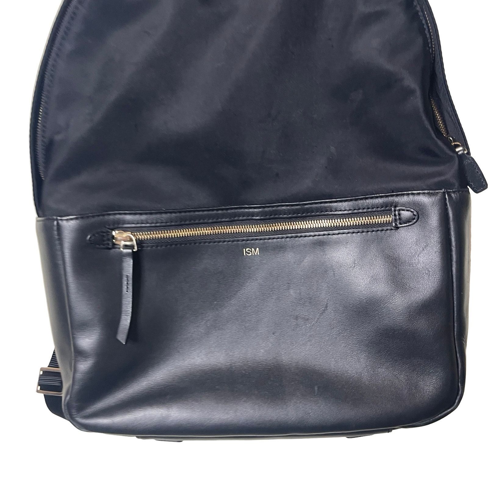 Other ISM THE BACKPACK Black Leather and Nylon Size ONE SIZE - 2 Thumbnail