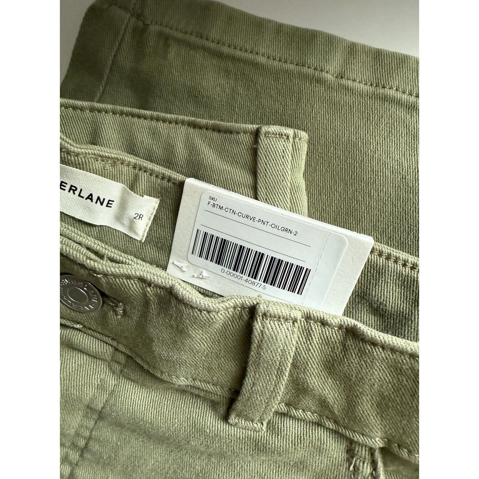 Everlane $128 New Everlane Utility Curve Pant - Green - size 2 Size 26" / US 2 / IT 38 - 8 Thumbnail