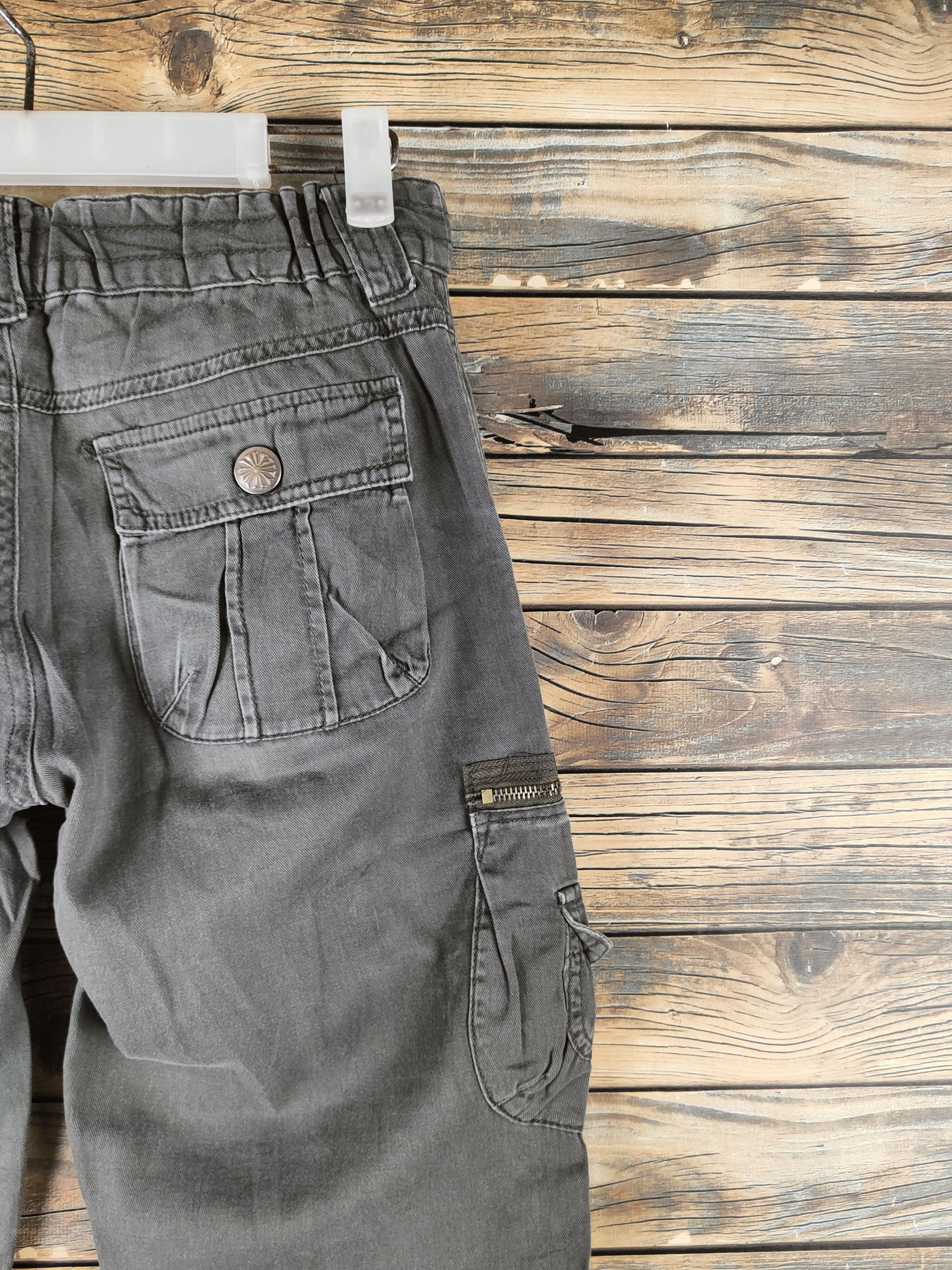 Japanese Brand DL Japanese Brand Olive Multipocket Cargo Pants #sp46-292 Size US 28 / EU 44 - 10 Thumbnail