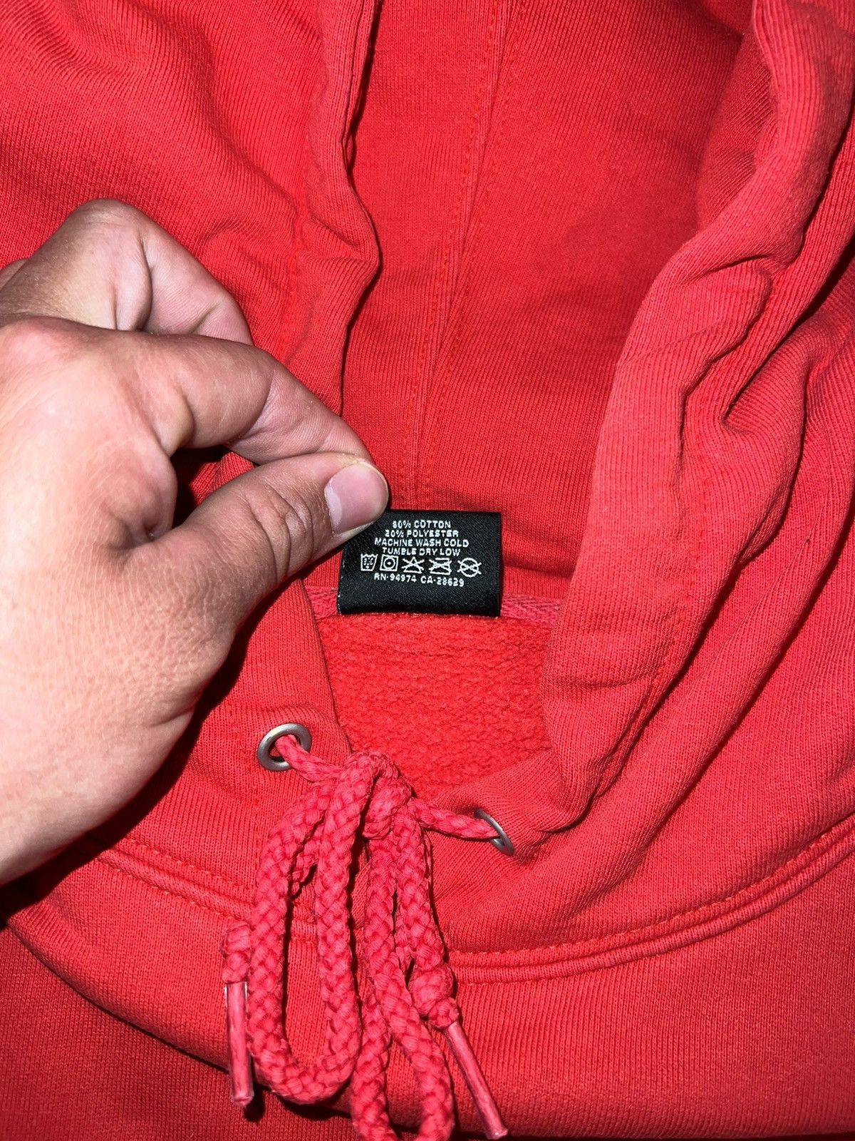 Stussy Stussy Acid Eye Hoodie Size US XL / EU 56 / 4 - 4 Thumbnail
