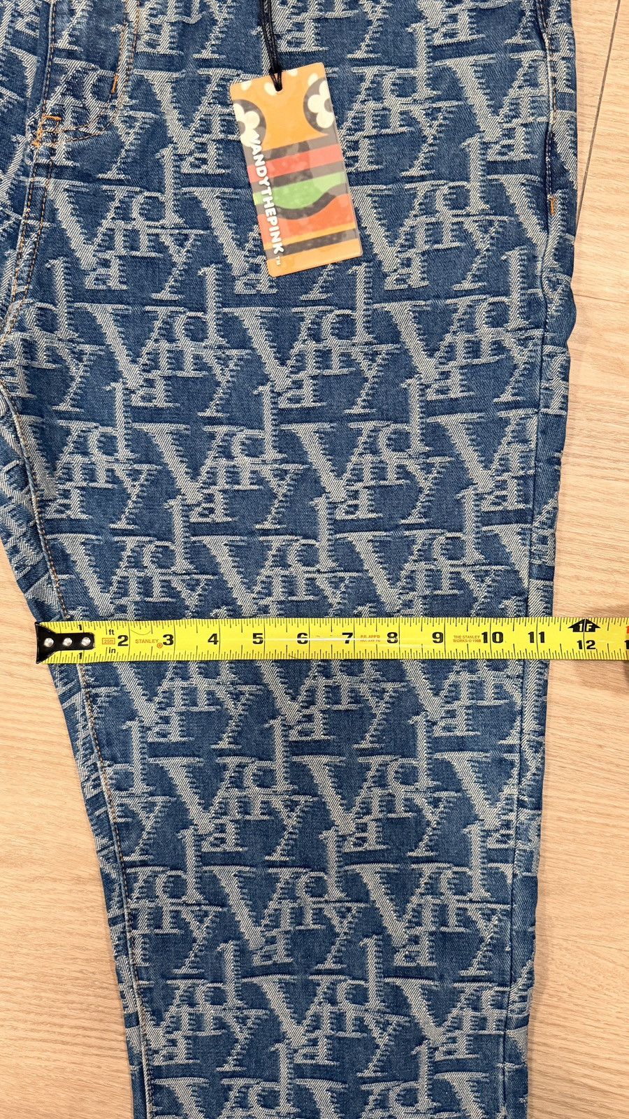 Vandy The Pink Vandy The Pink Jacquard Denim Size US 34 / EU 50 - 9 Thumbnail