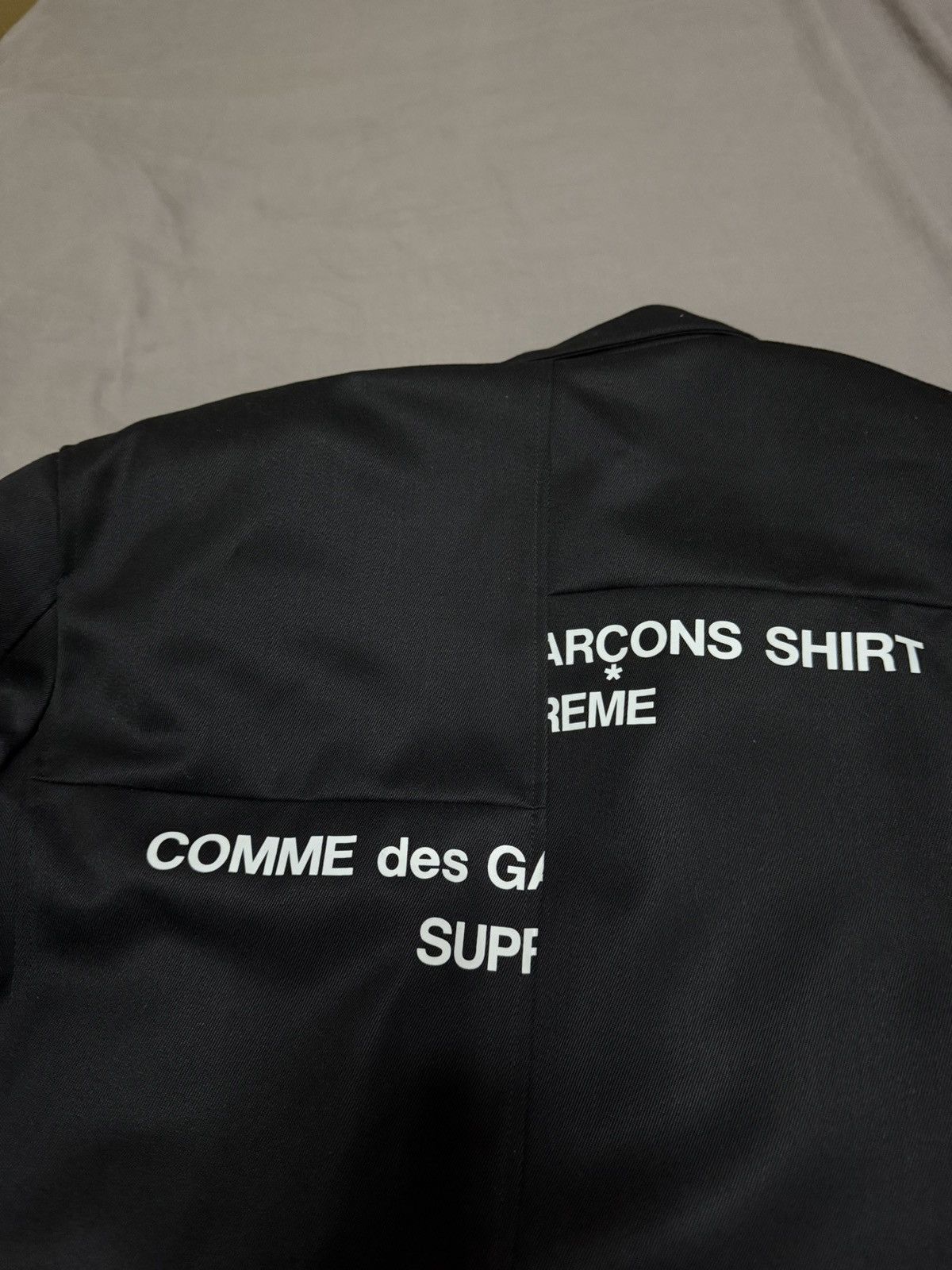 supreme コムデギャルソン WOOL over coat Supreme Comme des Garçons SHIRT Wool Overcoat (FW18) - $698