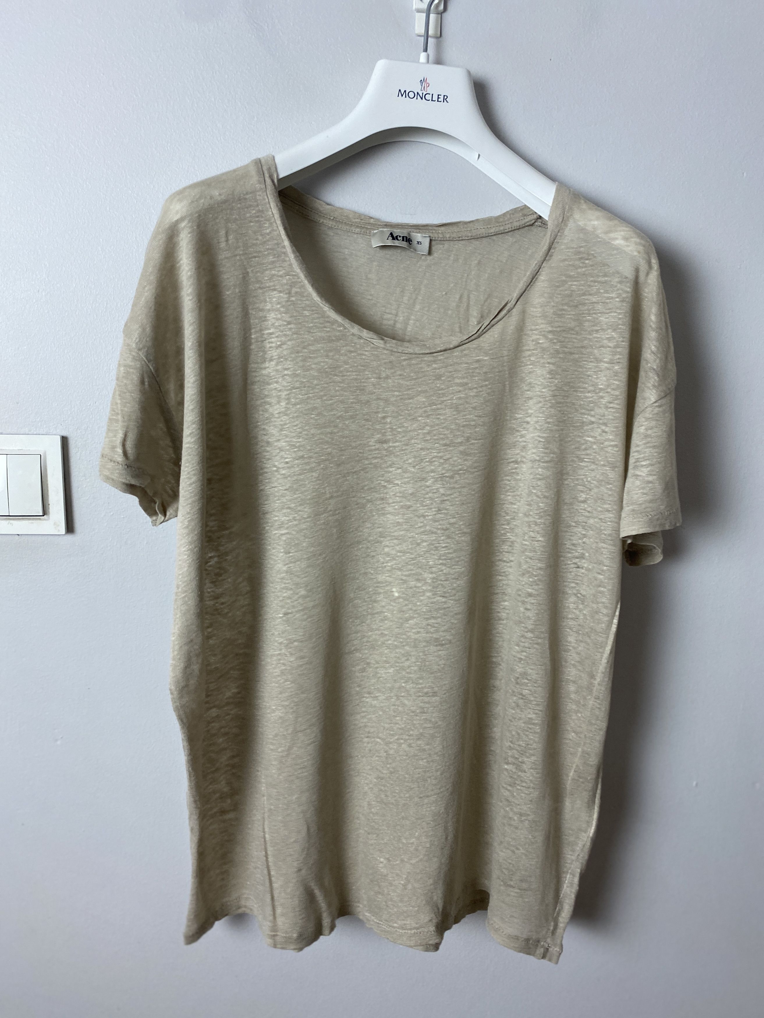 Acne Studios Acne Bay Linen SS11 t-shirt tee Size XS / US 0-2 / IT 36-38 - 1 Thumbnail