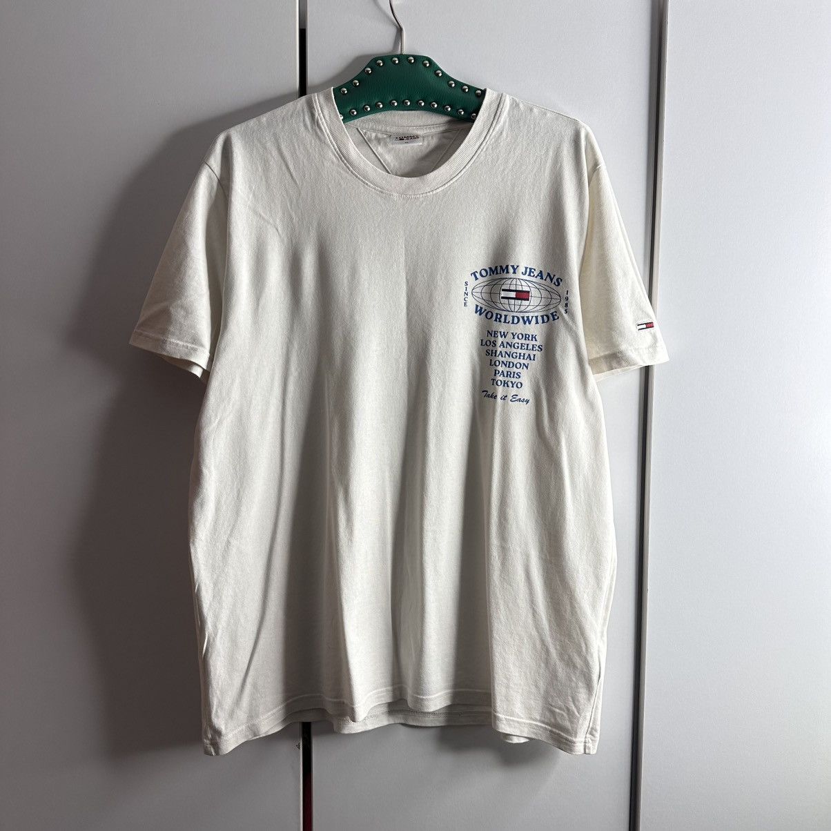 Tommy Hilfiger × Tommy Jeans Tommy Hilfiger Jeans T-shirt Worldwide Tokio NY Stussy Style Size US XL / EU 56 / 4 - 3 Thumbnail