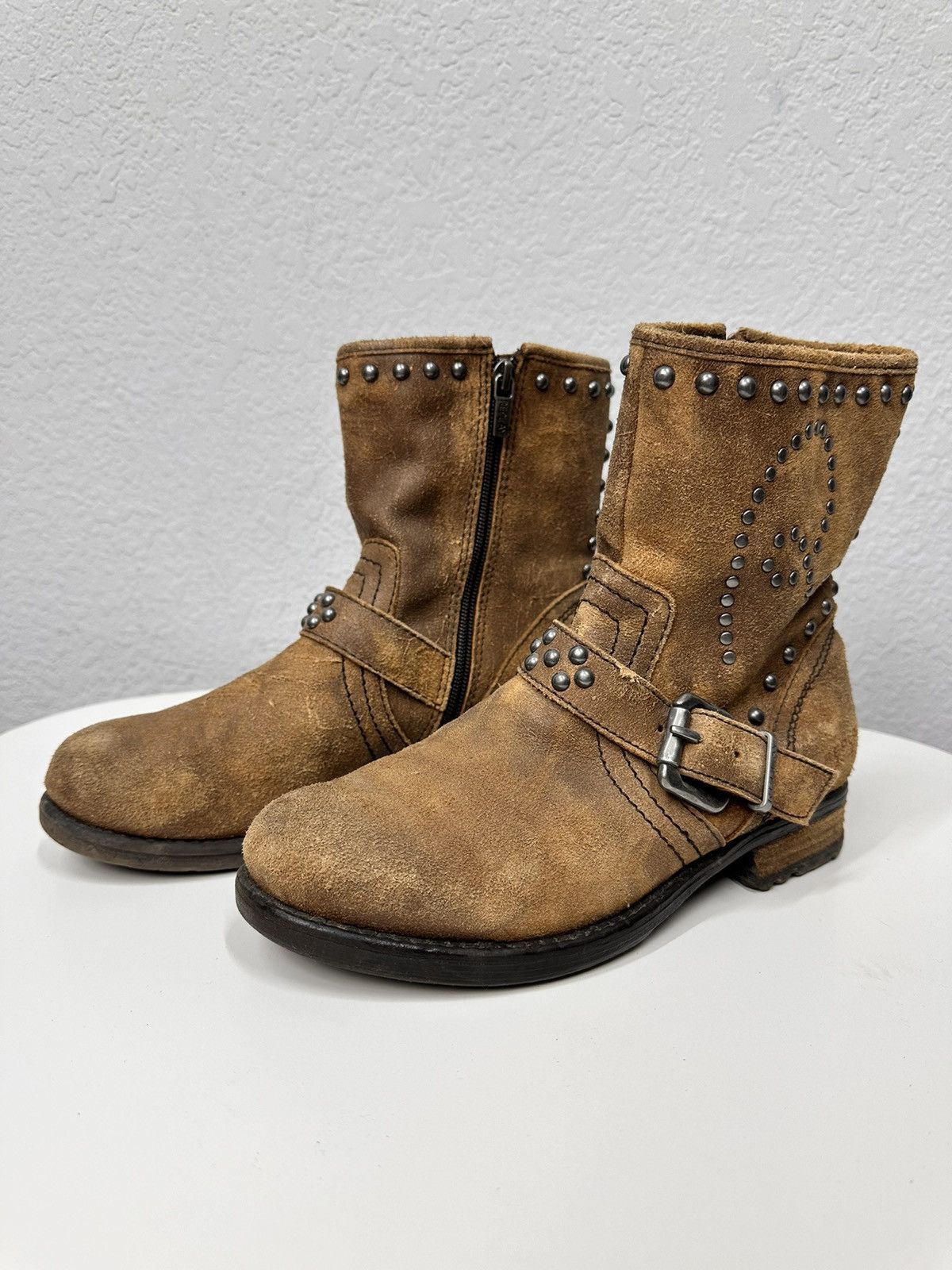 A.S.98 Vintage Leather Boots AS 98 Style Kapital Vibe Rick Owens Size US 7.5 / EU 40-41 - 1 Thumbnail