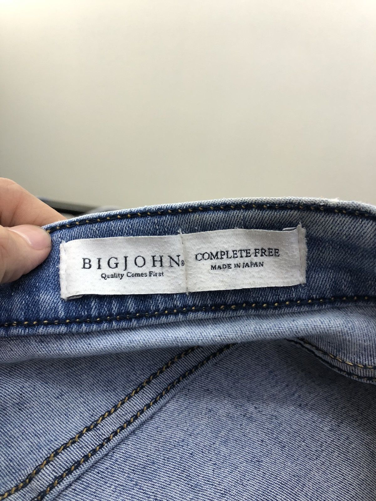 Big John Big John Distressed Skinny Faded Blue Jeans Size US 28 / EU 44 - 20 Thumbnail