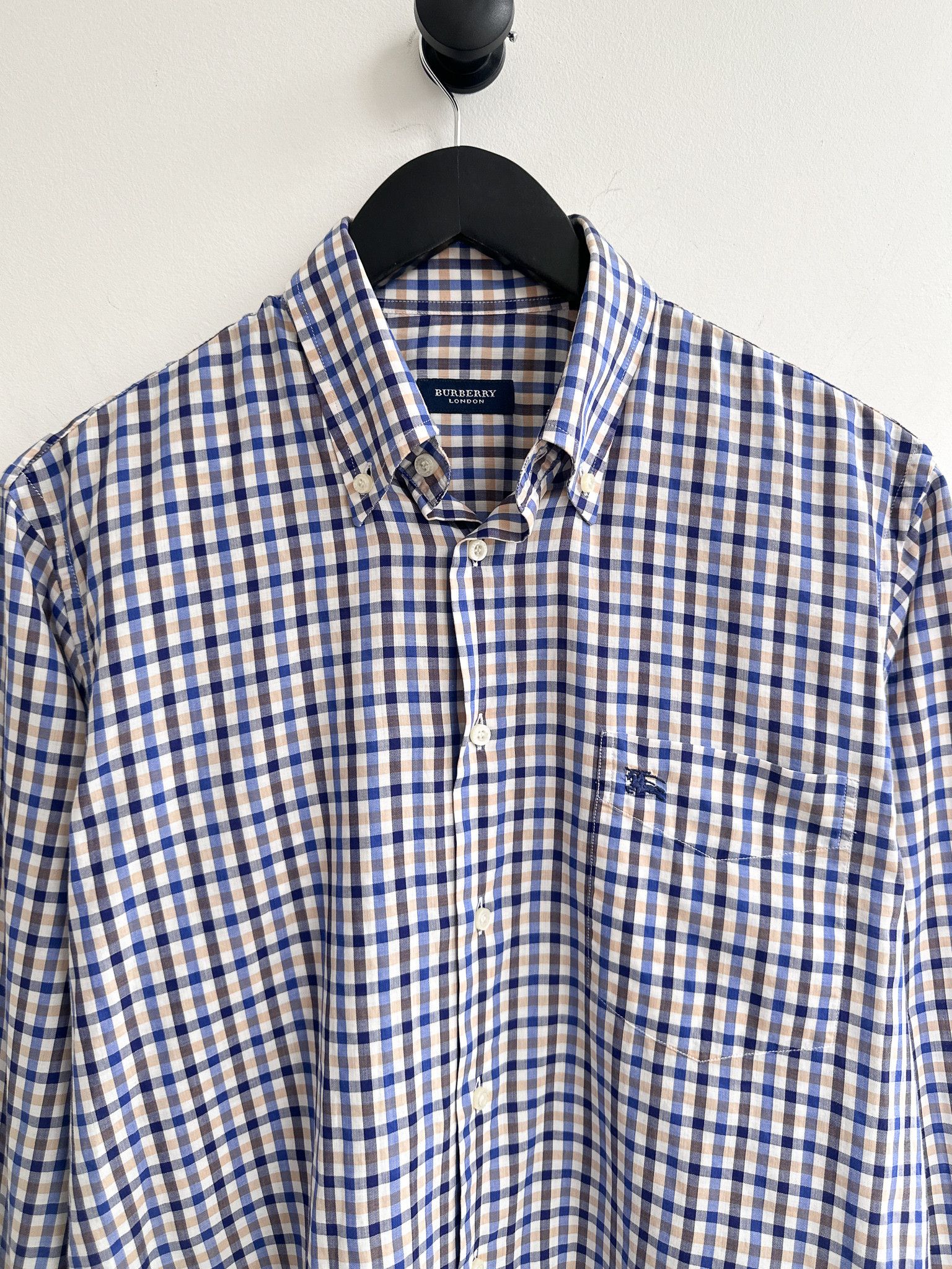 Burberry Burberry Check Button Up Shirt Size US M / EU 48-50 / 2 - 2 Thumbnail