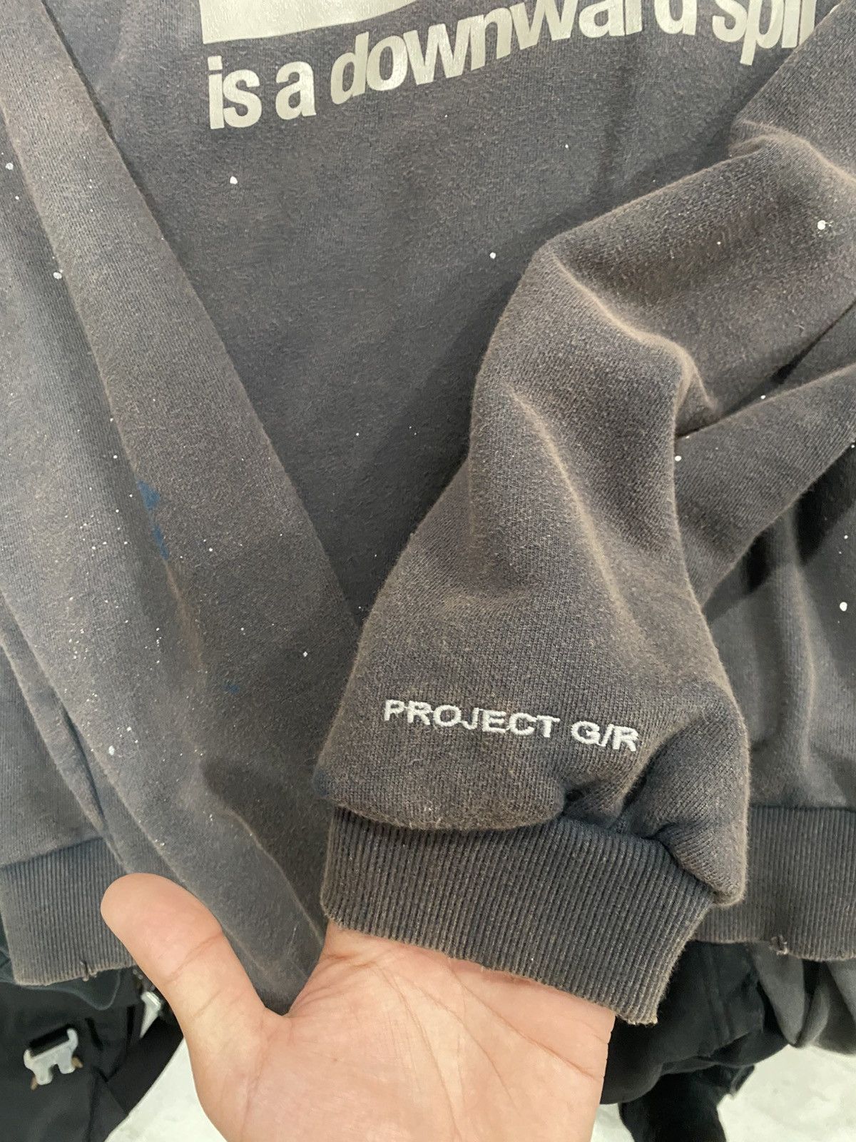PROJECT G/R PROJECT GR NIN CREWNECK Size US L / EU 52-54 / 3 - 6 Thumbnail