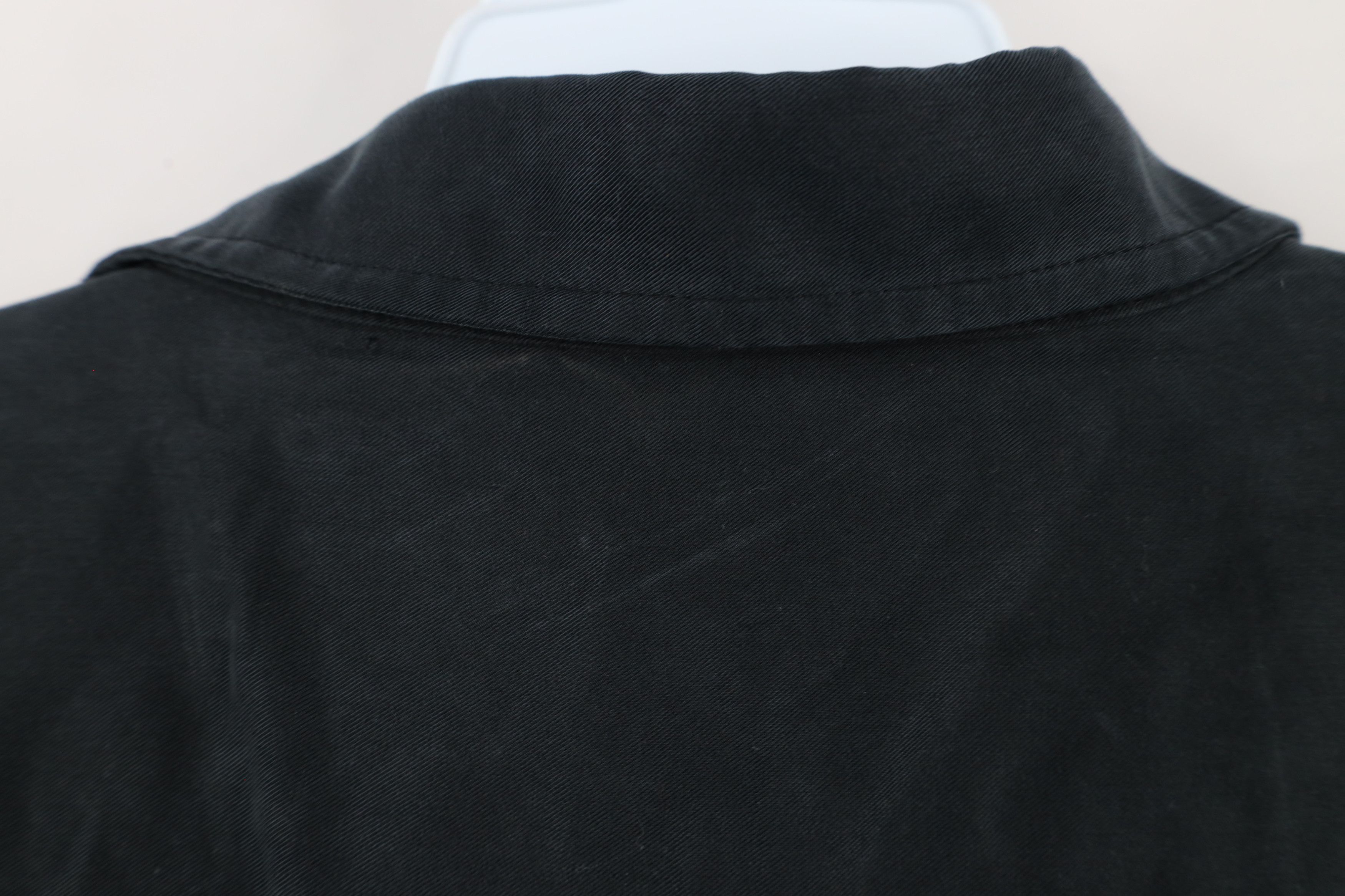 Asics × Vintage Vintage Asics Spell Short Sleeve Collared Button Shirt Black Size US L / EU 52-54 / 3 - 9 Thumbnail