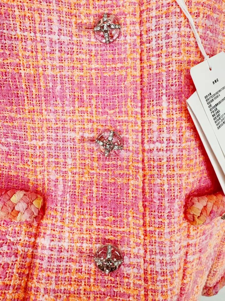 Chanel Chanel Pink coat Size XXS / US 00 / IT 34 - 3 Thumbnail