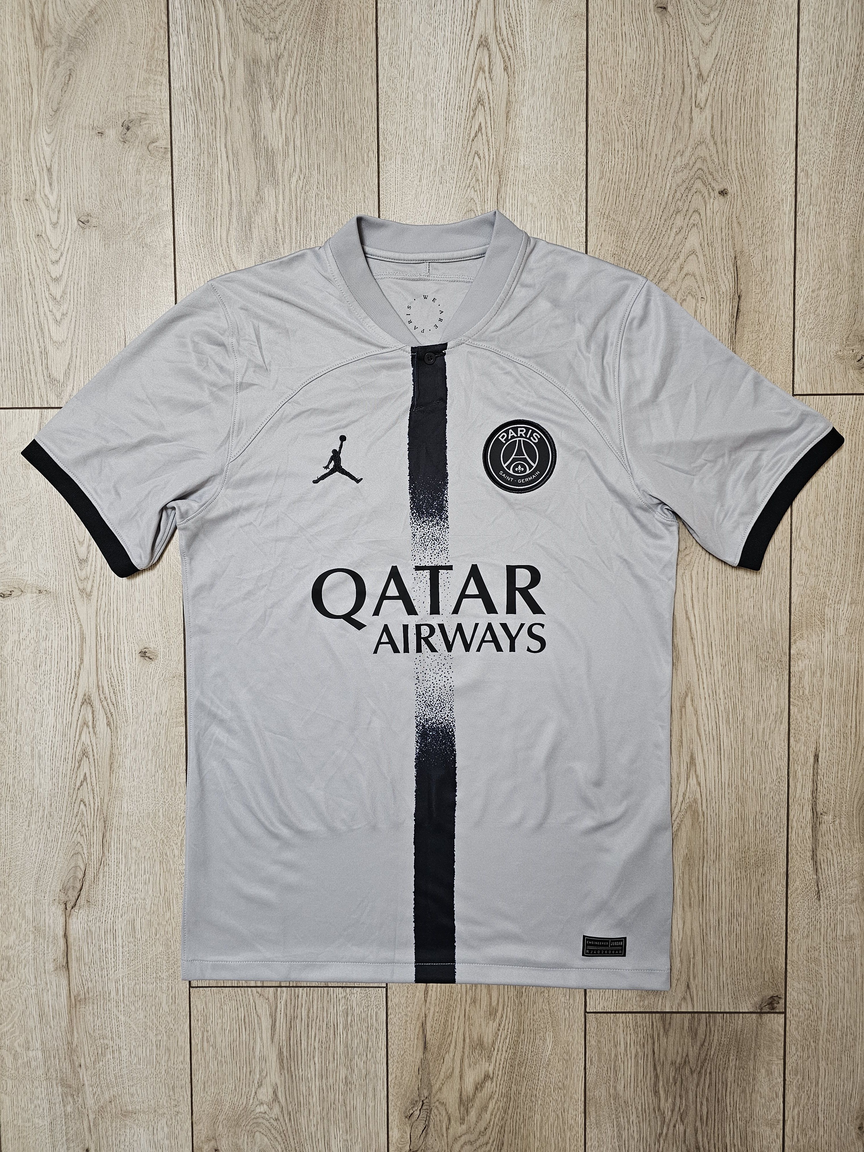 Nike PSG PARIS SAINT-GERMAIN 2022 2023 MBAPPE AWAY FOOTBALL SHIRT Size US S / EU 44-46 / 1 - 1 Thumbnail