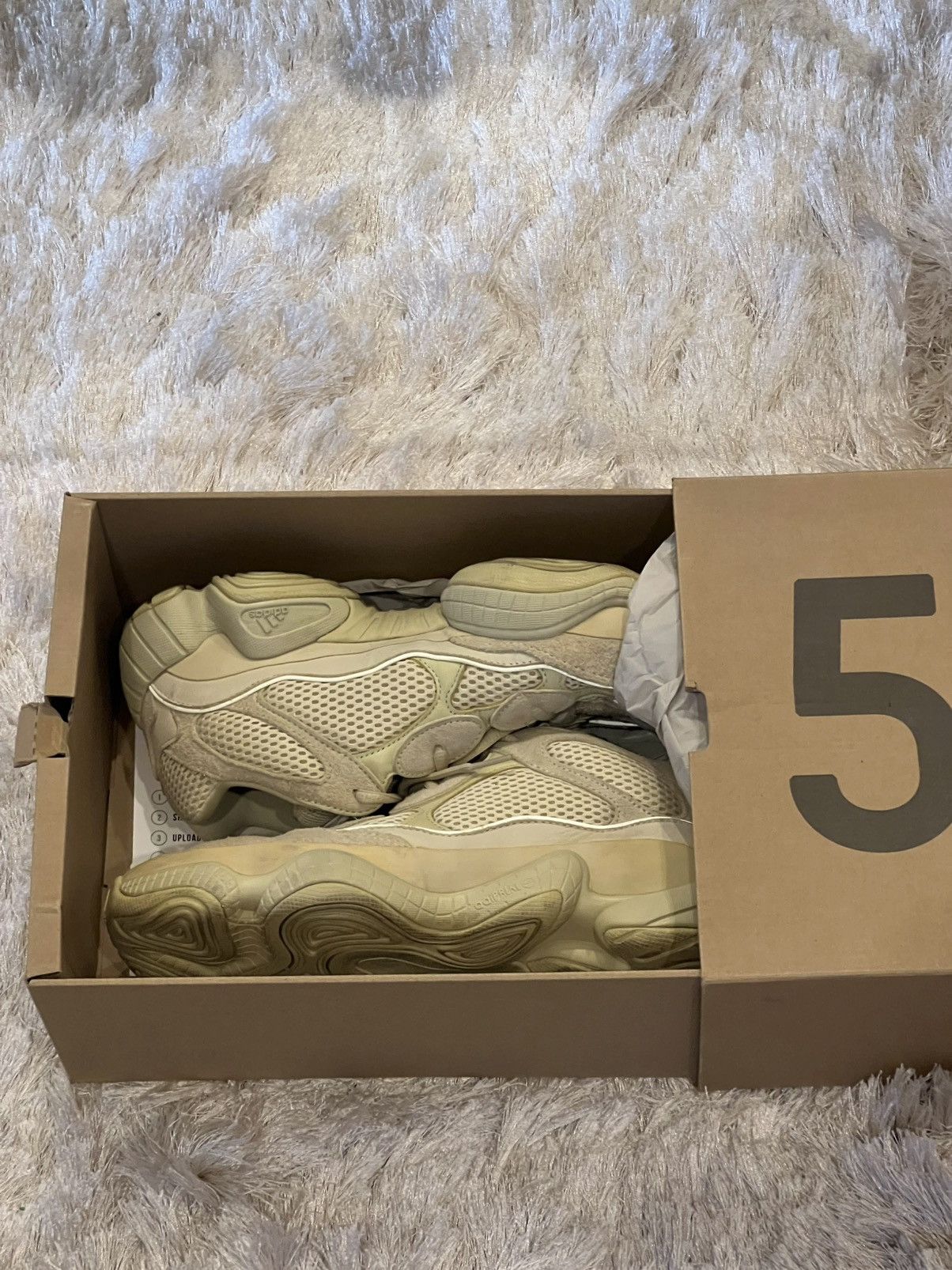 Adidas Yeezy 500 ‘Super Moon Yellow’ Size US 10 / EU 43 - 3 Thumbnail