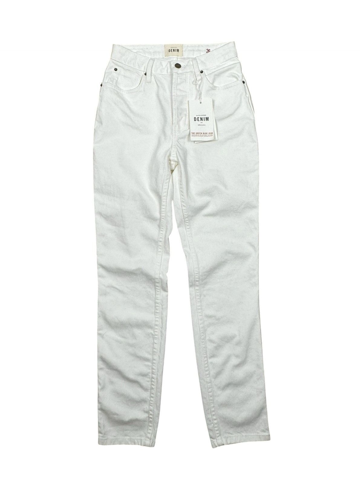 Sezane Sezane Denim Pants High Waisted Slim Jeans size 26 Size 26" / US 2 / IT 38 - 9 Thumbnail
