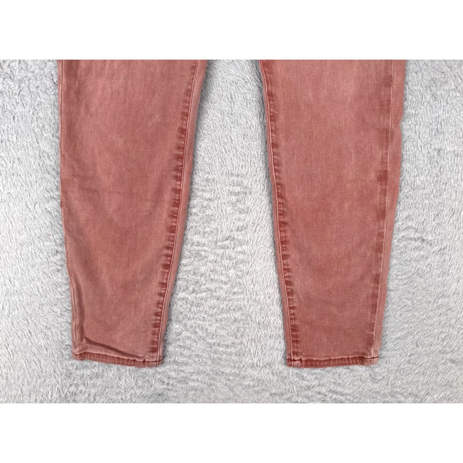 American Eagle Outfitters VINTAGE American Eagle Outfitters Jeans Womens 10 S Pink Blush High Rise Jegging Belt Size 32" / US 10 / IT 46 - 2 Thumbnail