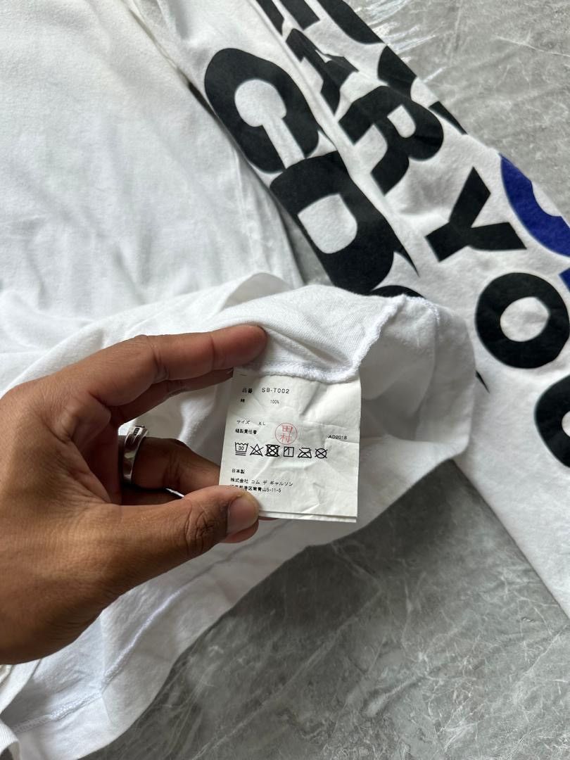 Comme des Garcons COMME DES GARCONS CDG LONGSLEEVE Size US XL / EU 56 / 4 - 5 Thumbnail