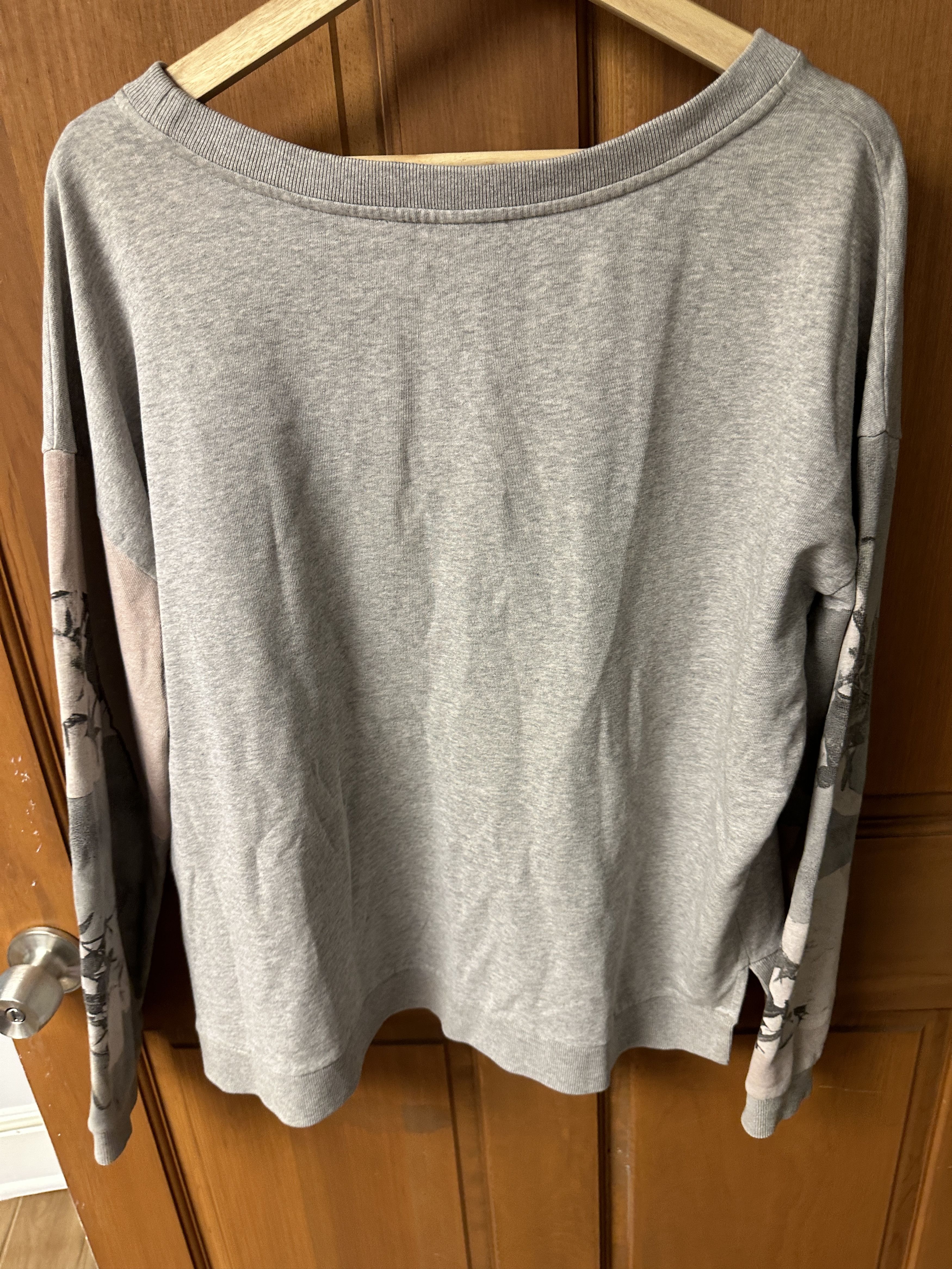 Allsaints All Saints Women's Gray Sweat Shirt Size Extra Small Size XS / US 0-2 / IT 36-38 - 5 Thumbnail