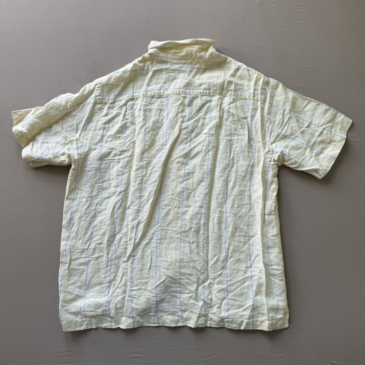 Designer × Roundtree & Yorke × Vintage Vintage Roundtree & Yorke Linen Beach Shirt Size US L / EU 52-54 / 3 - 2 Thumbnail