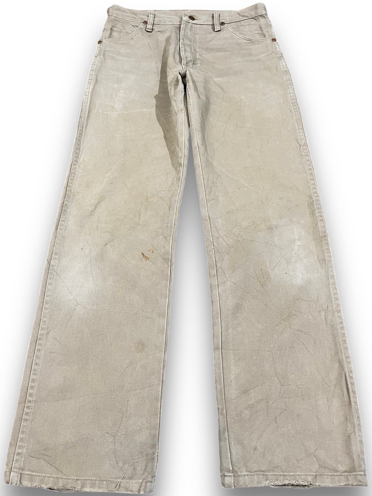 Wrangler × Yasuyuki Ishii Vintage Wrangle khaki Baggy Denim Size US 32 / EU 48 - 1 Thumbnail