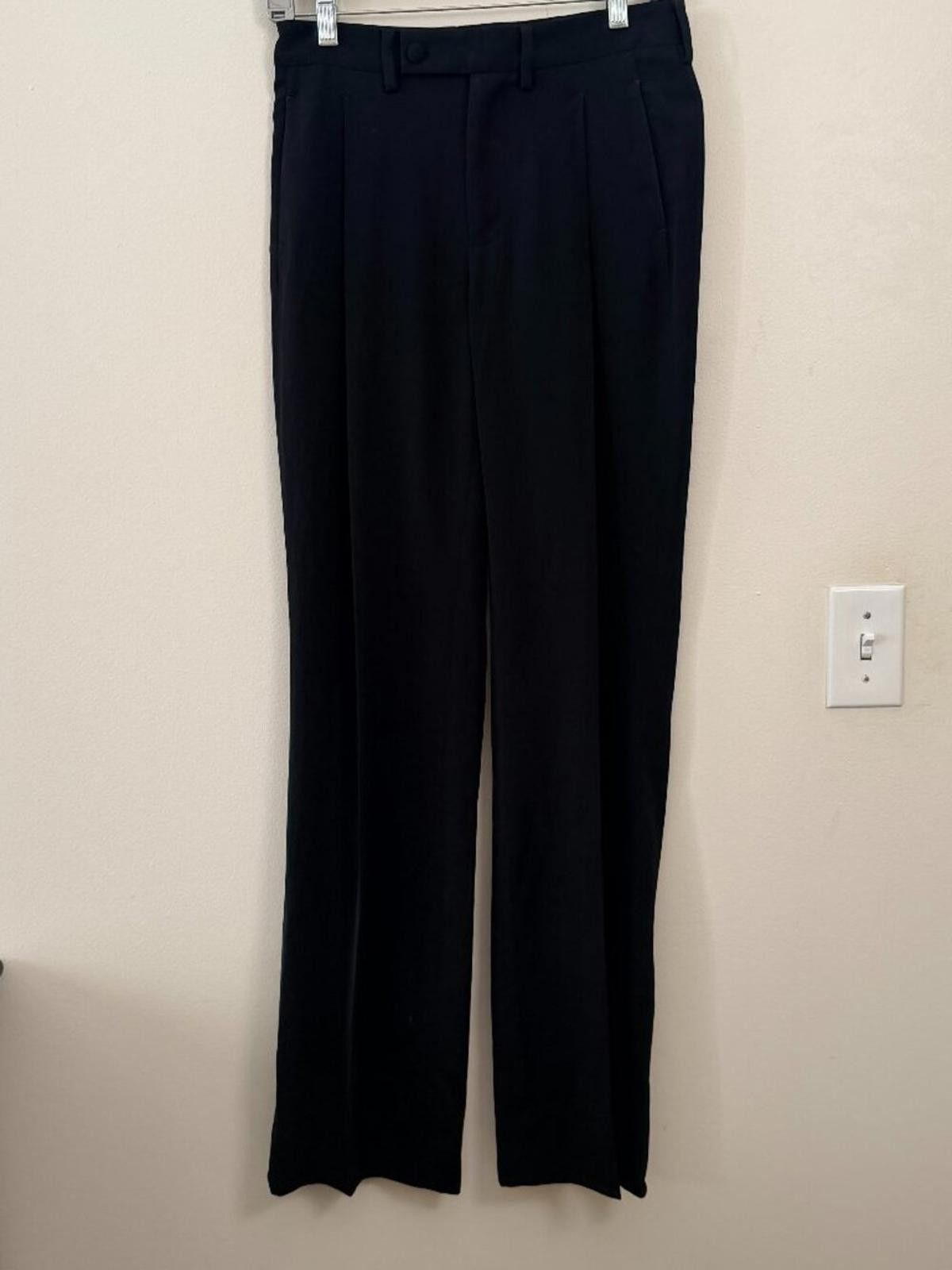 Tom Ford TOM FORD BLACK DRESS SPECIAL OCCASION PANTS 38- 6 Size 28" / US 6 / IT 42 - 1 Thumbnail