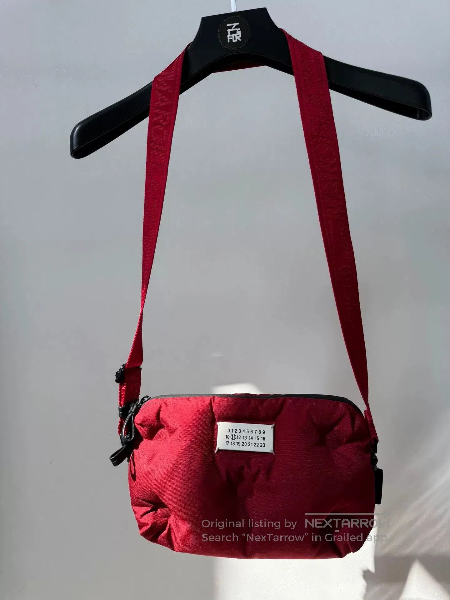 Maison Margiela Maison Margiela Red Canvas Shoulder Bag. Size ONE SIZE - 1 Thumbnail