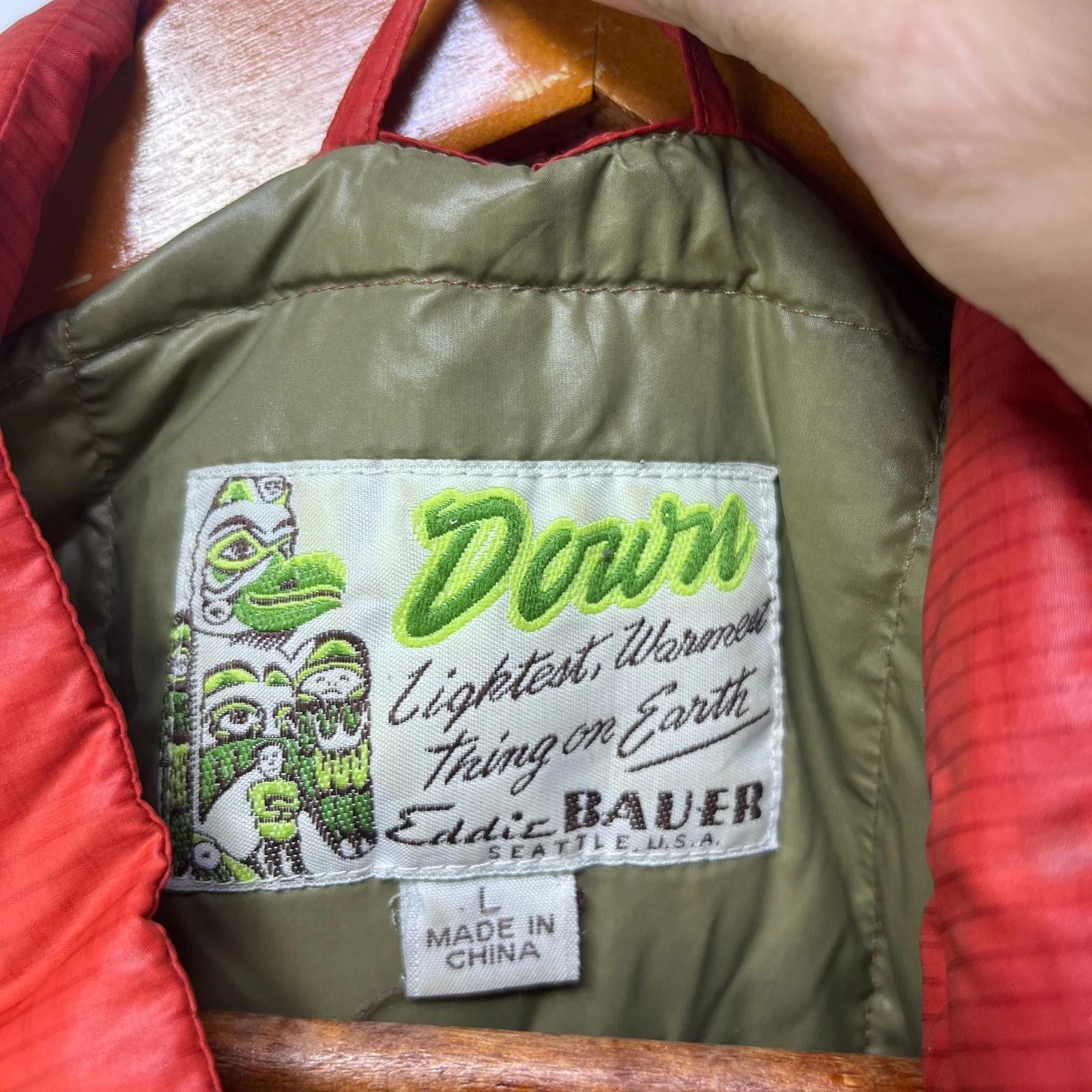 Eddie Bauer Vintage 90s Eddie Bauer Goose Down Puffer Jacket Large Size US L / EU 52-54 / 3 - 4 Thumbnail