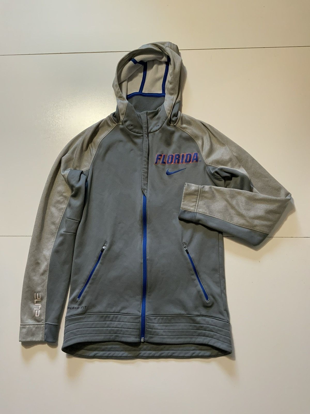 NCAA × Nike Nike Therma Fit Elite Florida Gators University Zip Hoodie Size US S / EU 44-46 / 1 - 1 Thumbnail