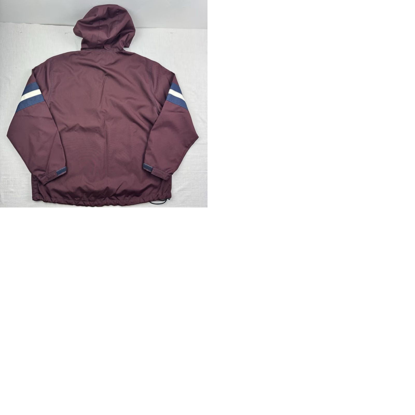Old Navy VINTAGE Old Navy Athletic Windbreaker Jacket Adult Large Hood Pockets Y2K 2002 Blue Mens Size US L / EU 52-54 / 3 - 10 Thumbnail