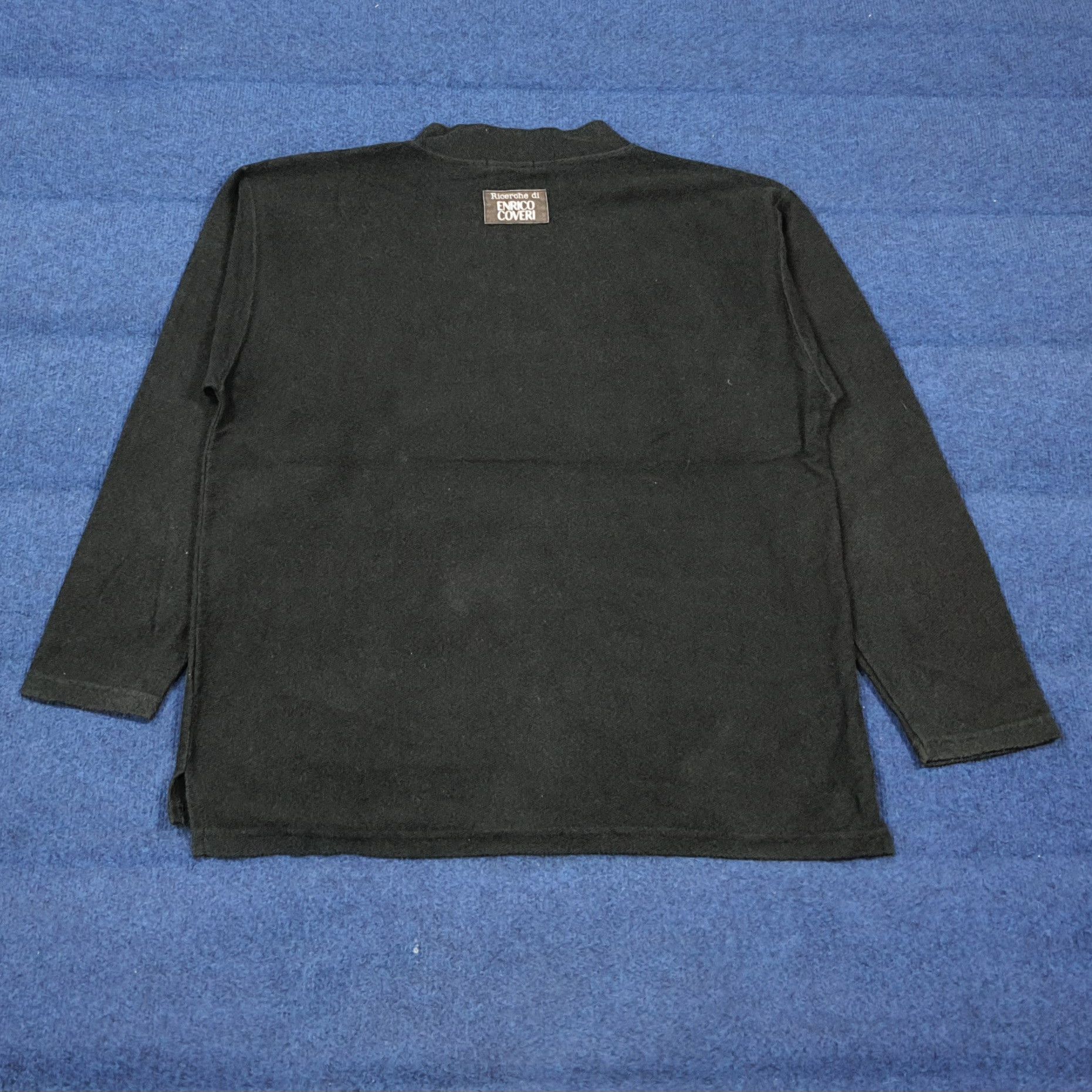 Enrico Coveri Vintage Ricerche di Enrico Coveri Mock Neck Pullover C289N19 Size US L / EU 52-54 / 3 - 3 Thumbnail