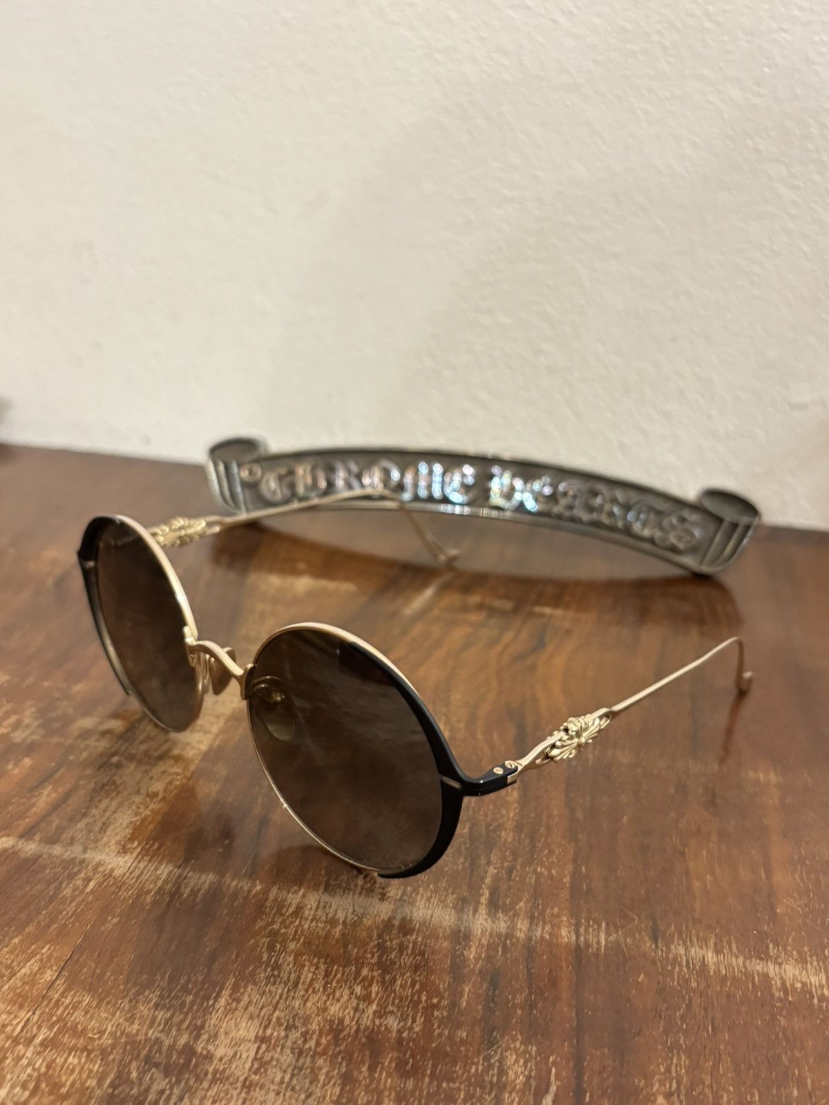 Chrome Hearts Gold sunglasses Oralie Size ONE SIZE - 3 Thumbnail