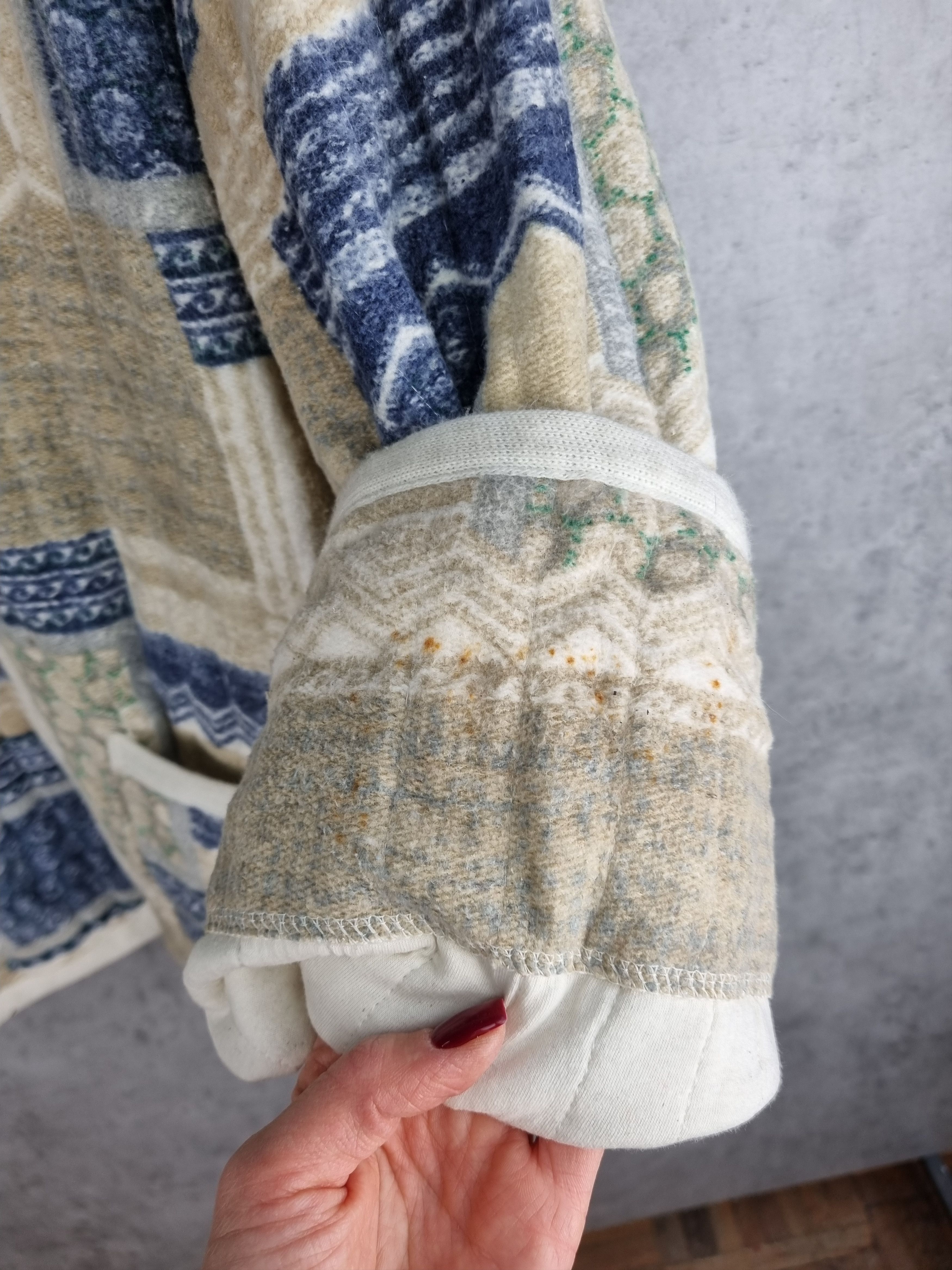 Japanese Brand × Vintage Vintage KIMONO Quilted Jacket Patchwork KAPITAL style Size US L / EU 52-54 / 3 - 20 Thumbnail