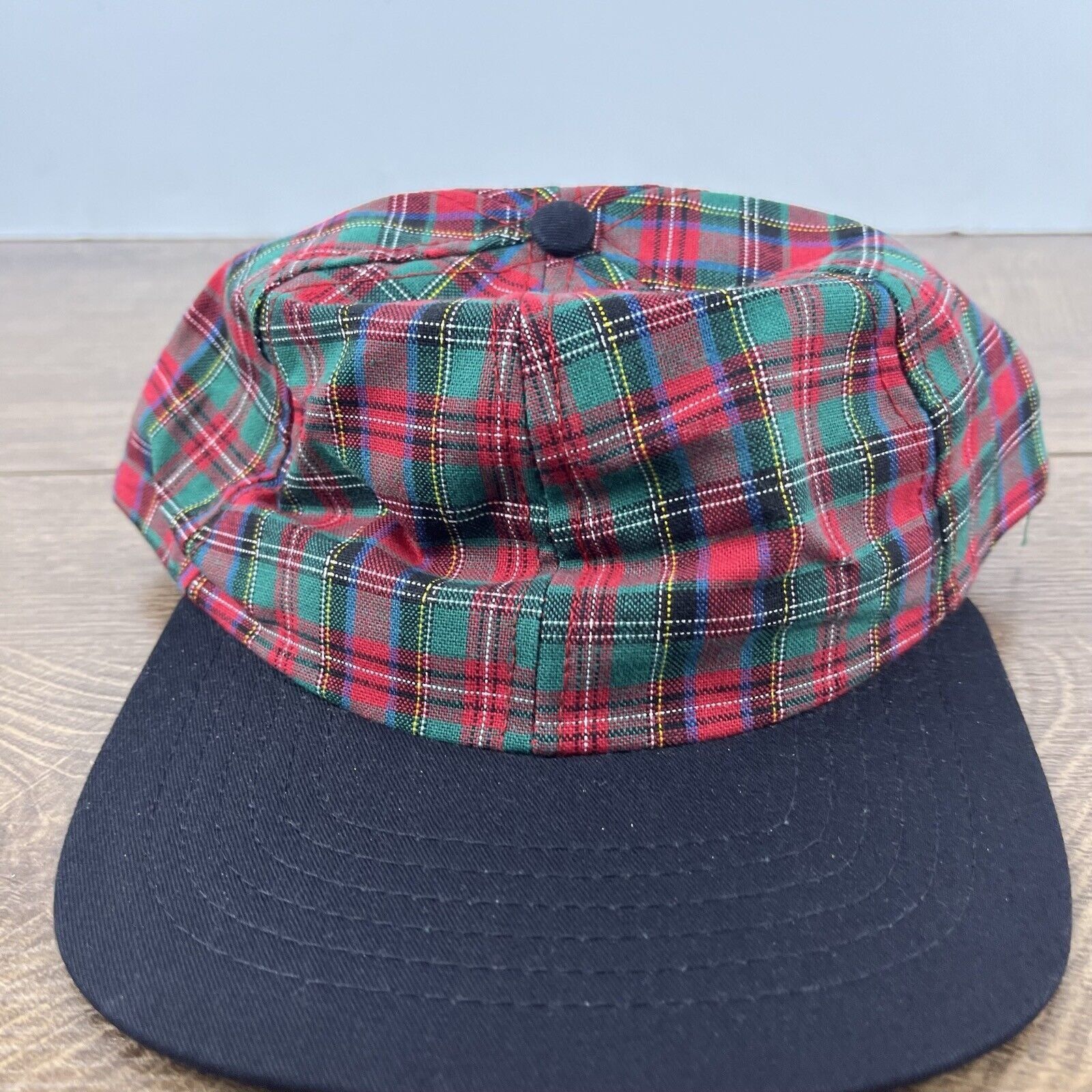 Other Christmas Hat Red Green Snapback Hat Red Cap Hat Adjustable Size ONE SIZE - 5 Thumbnail