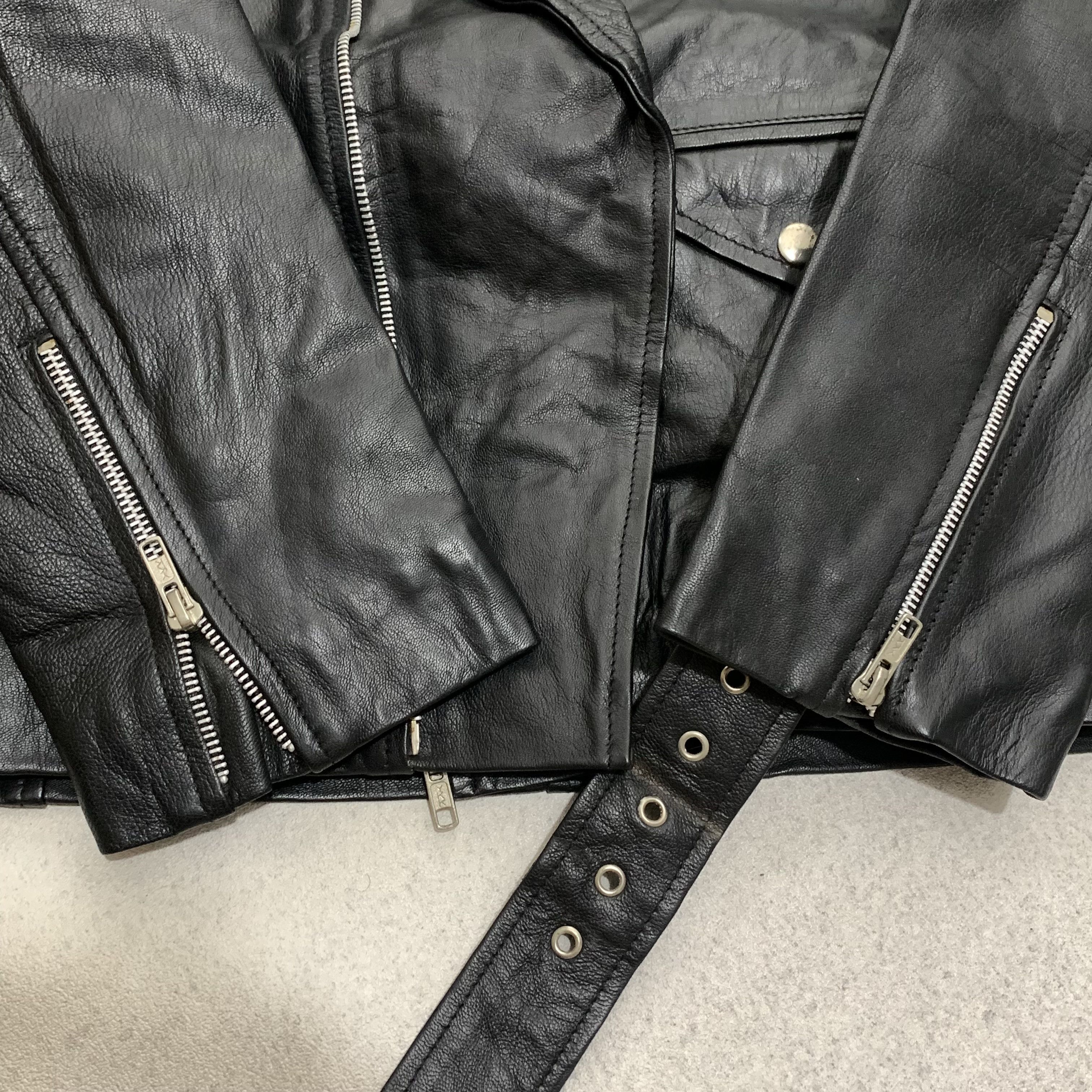 Genuine Leather Vintage Perfecto Leather Jacket Biker Punk Schott Size US S / EU 44-46 / 1 - 6 Thumbnail