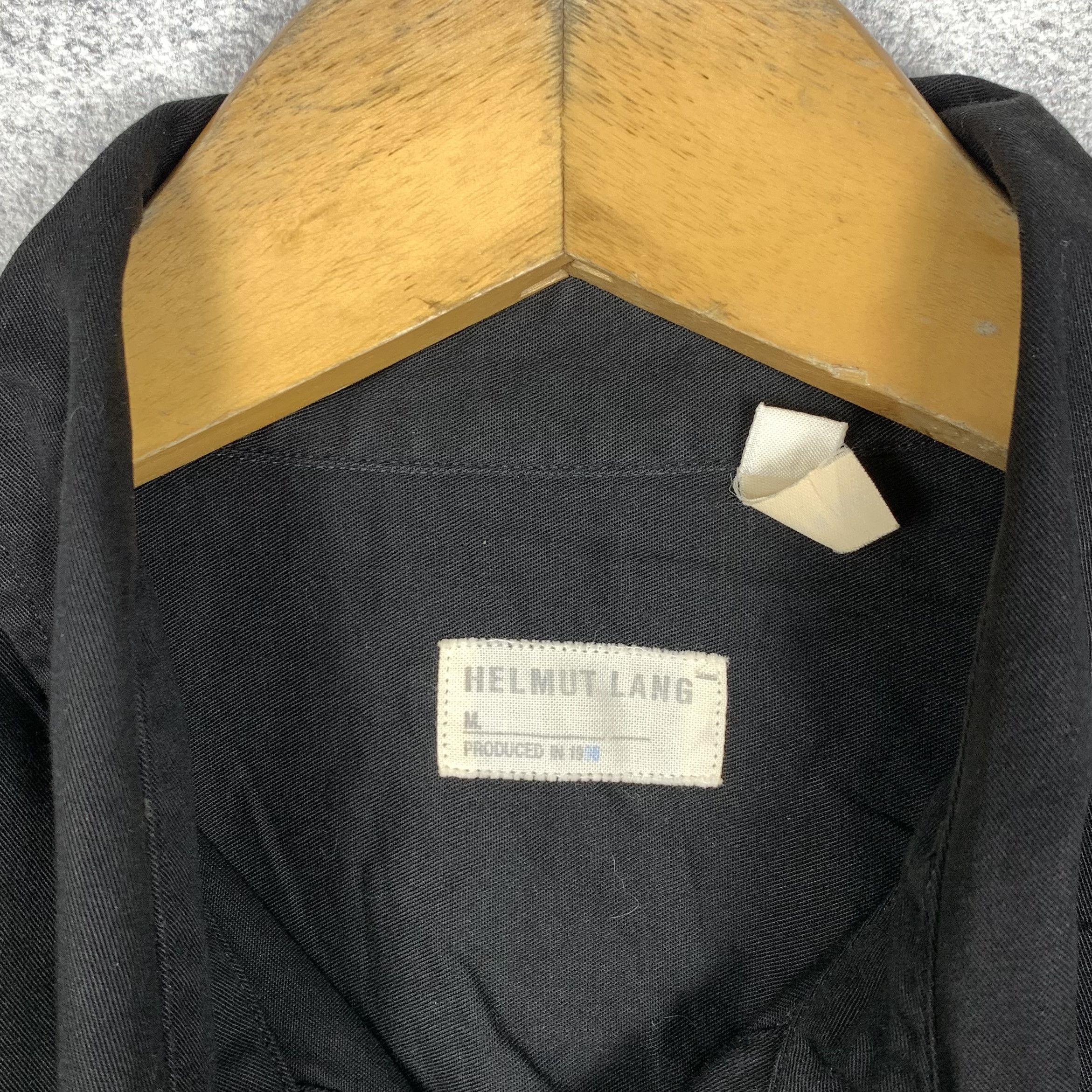 Helmut Lang Vintage 1998 Helmut Lang Button Down Shirt Size US S / EU 44-46 / 1 - 4 Thumbnail