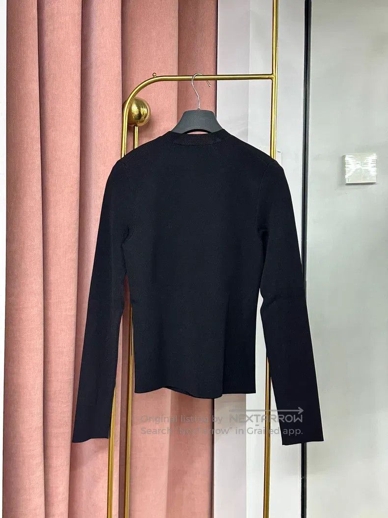 Balenciaga Balenciaga Black letter logo bottoming shirt bottoming shi Size US M / EU 48-50 / 2 - 3 Thumbnail