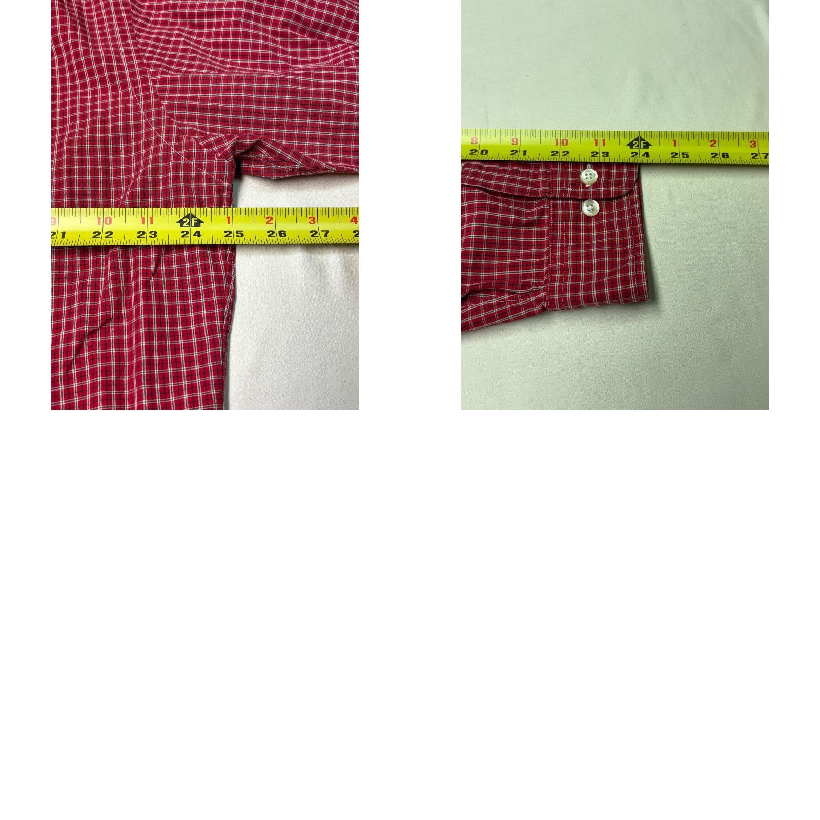 Ralph Lauren Ralph Lauren Yarmouth Men's Red Gingham Button-Down Shirt Check Casual Classic Fit Long Sleeve 16 1/2 34/35 Mens Size US L / EU 52-54 / 3 - 8 Thumbnail