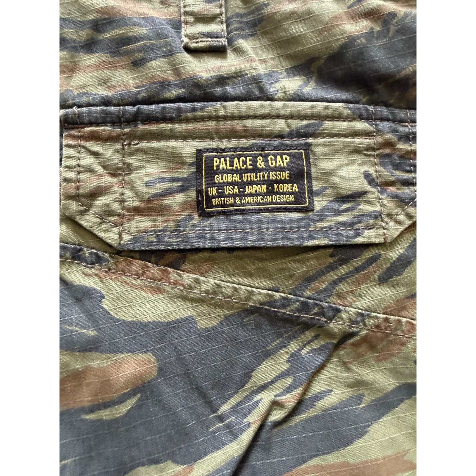 Gap Palace x Gap Cargo Pants Camo Tiger NWT Size US 30 / EU 46 - 6 Thumbnail
