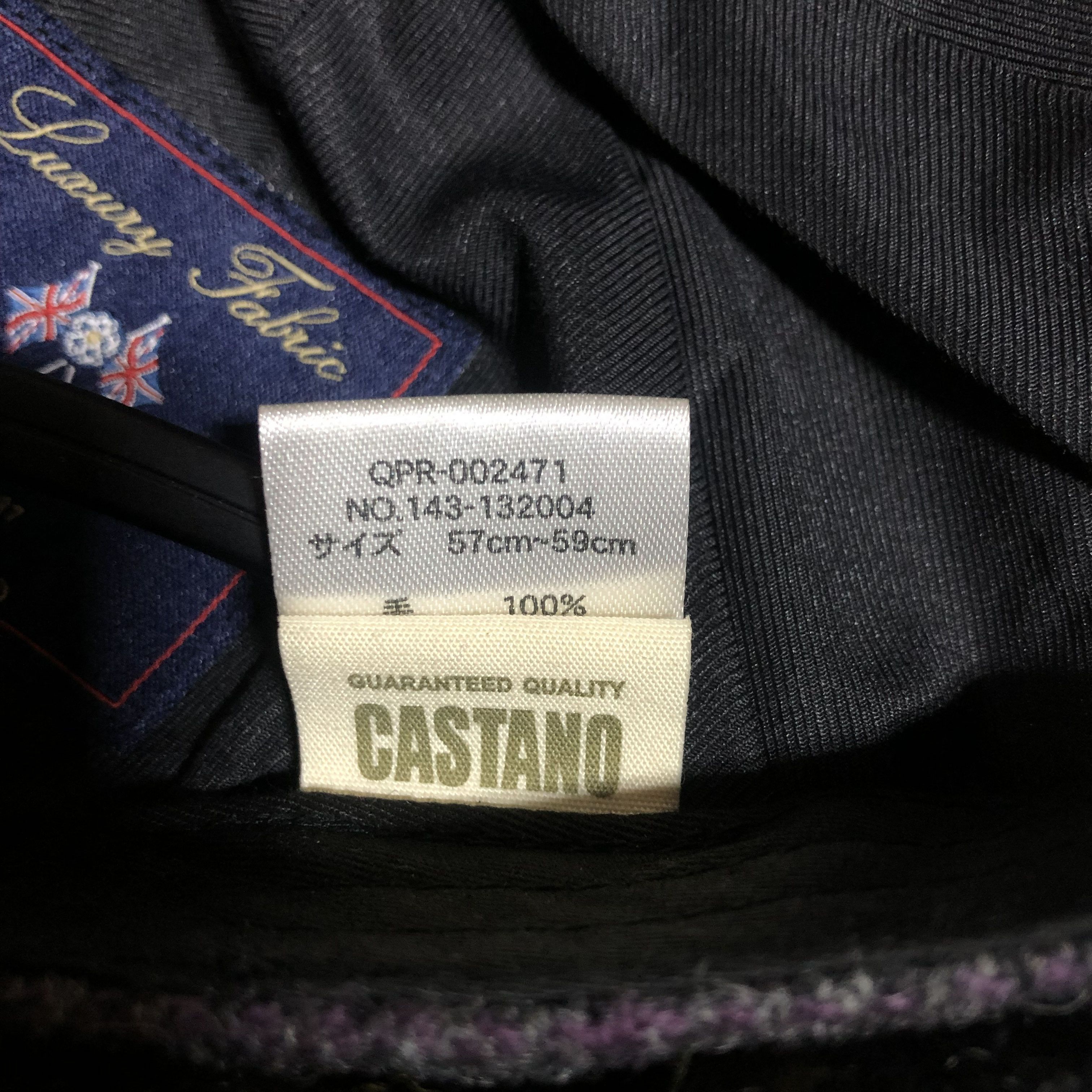 Castano Moon Wool Patchwork Newsboy Cap