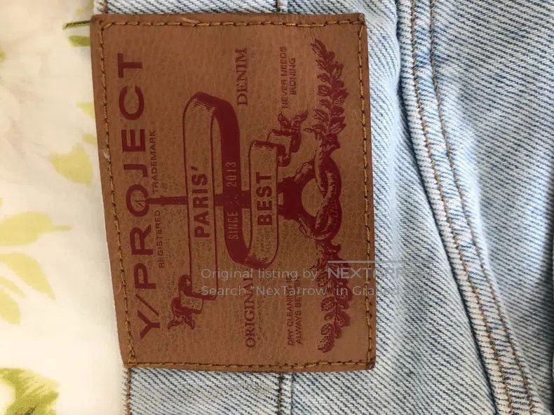 Y/Project Y/PROJECT Size M Folded wash jeans suit Size US M / EU 48-50 / 2 - 7 Thumbnail