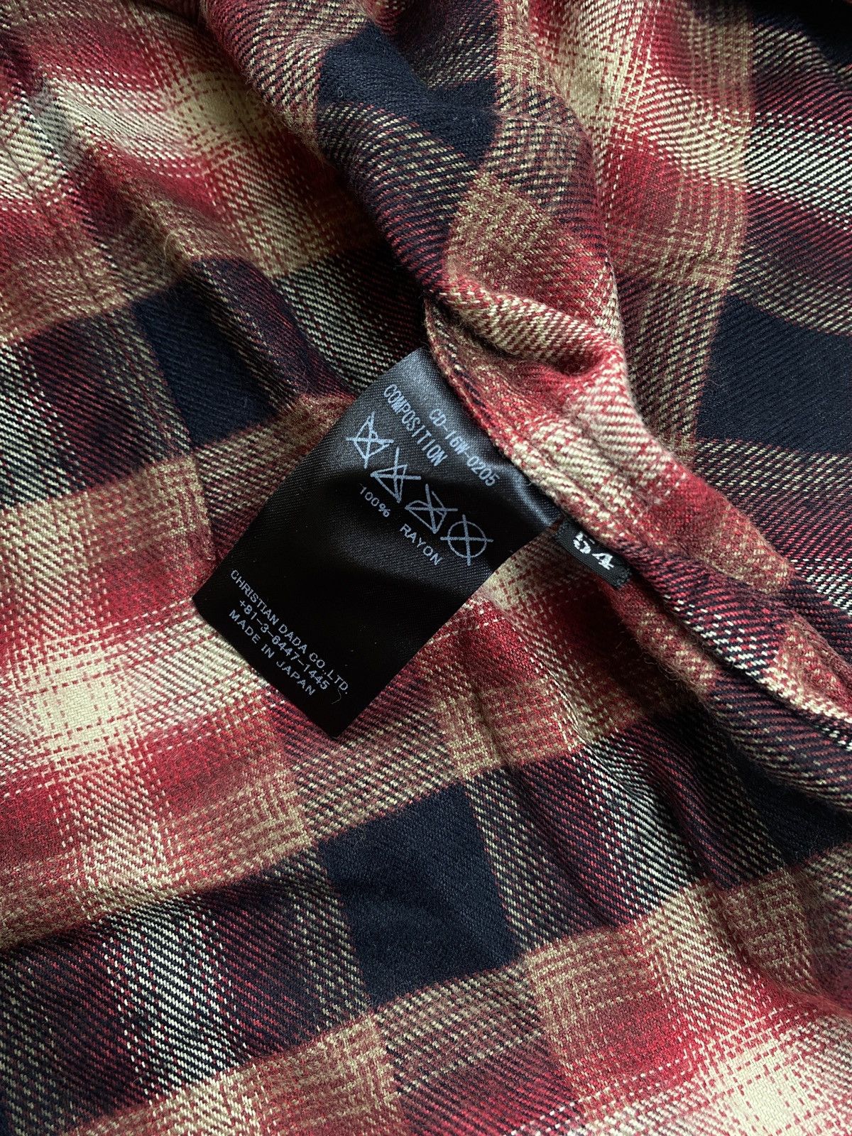 Christian Dada Christian Dada Flannel Shirt Size US L / EU 52-54 / 3 - 6 Thumbnail